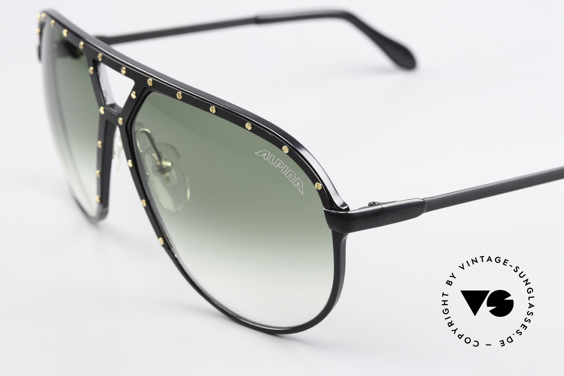Sunglasses Alpina M1 Black With Golden Screws