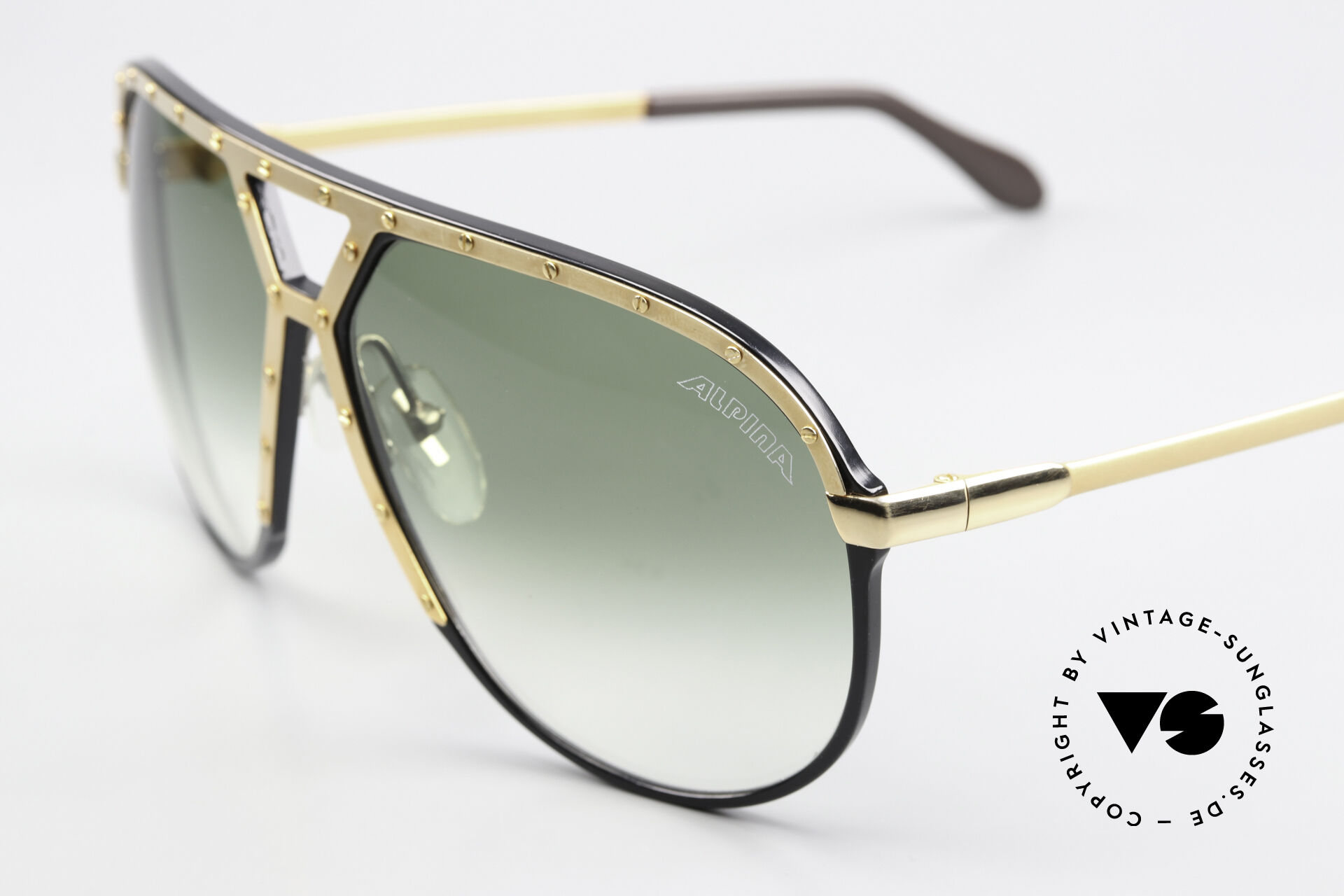 Sunglasses Alpina M1 Gold Black Gold Version display picture 1