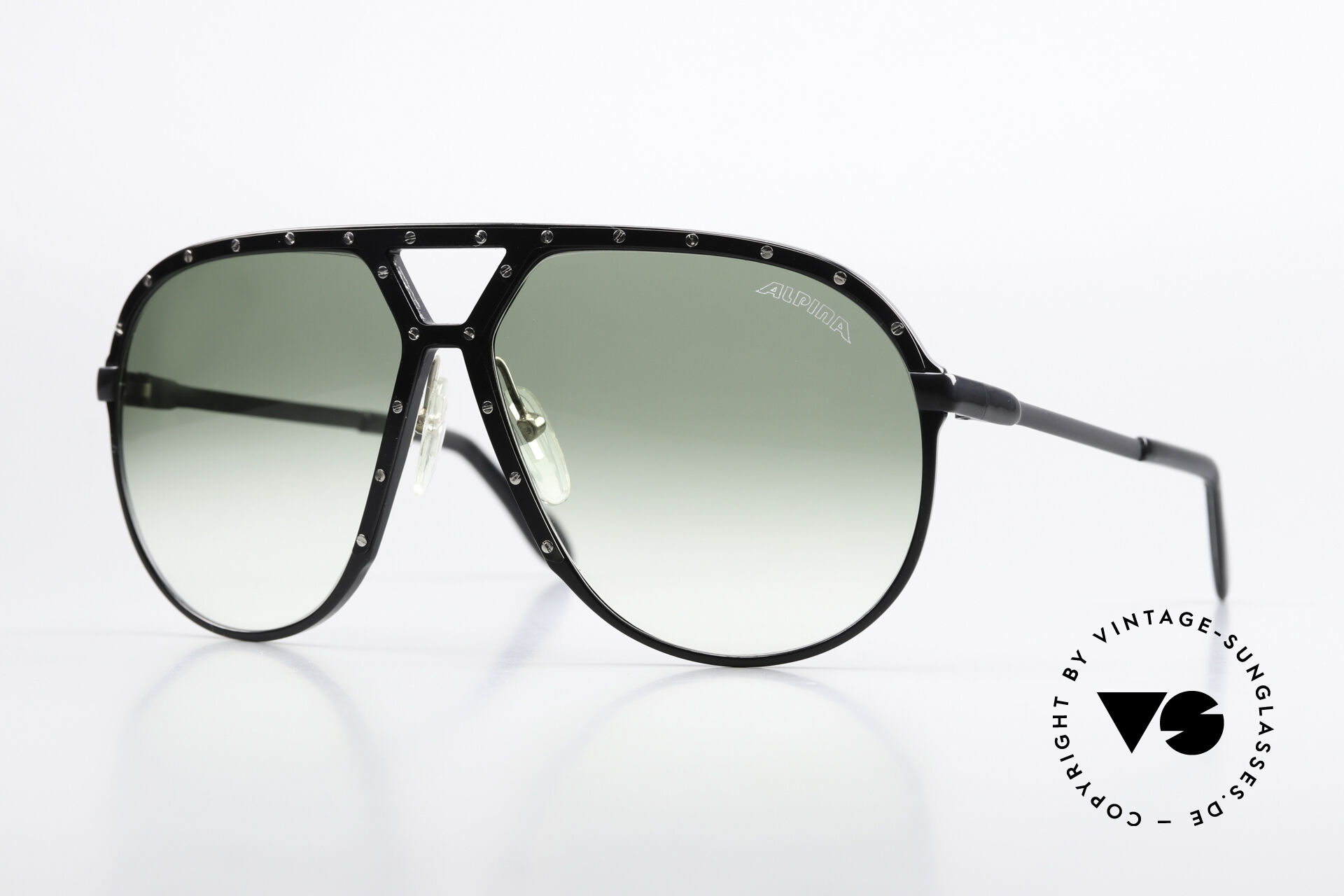 ALPINA M1 サングラス Alpina M1 Gold and Lavender Sunglasses