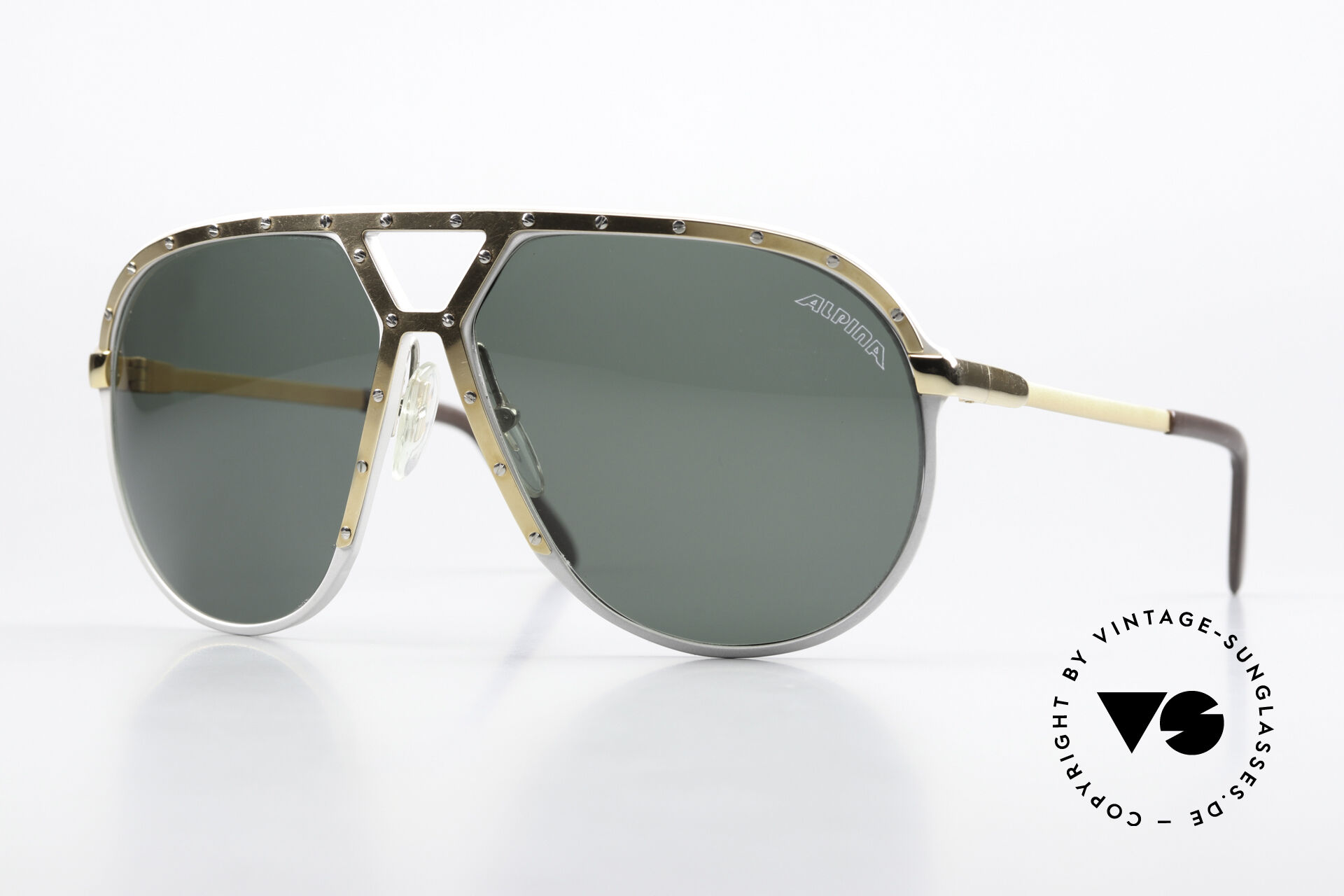 Sunglasses Alpina M1 Gold Silver Gold Version