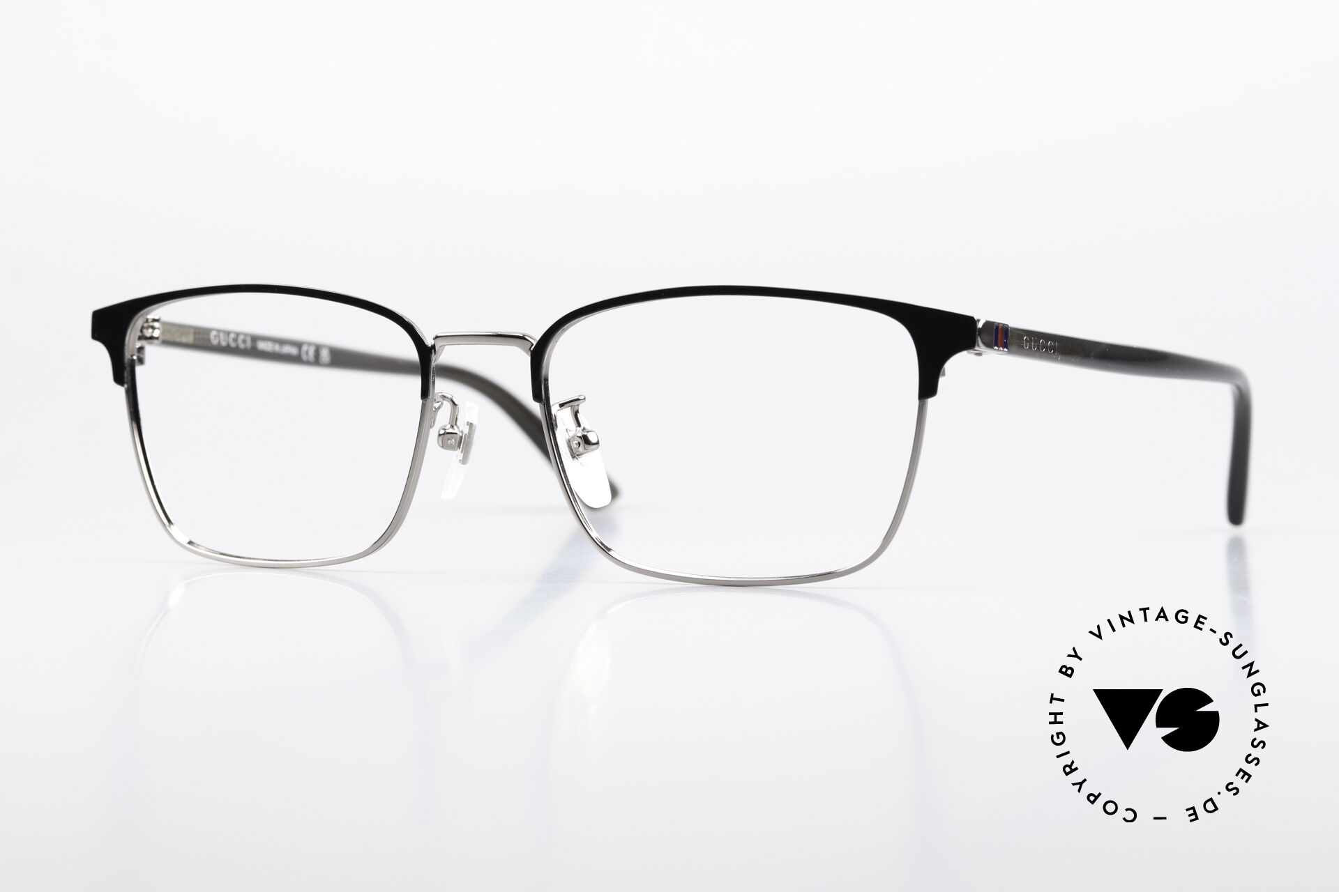 小物 Gucci silver glasses archive GUCCI Authentic Glasses Eyewear GG-9004J silver Rimless with