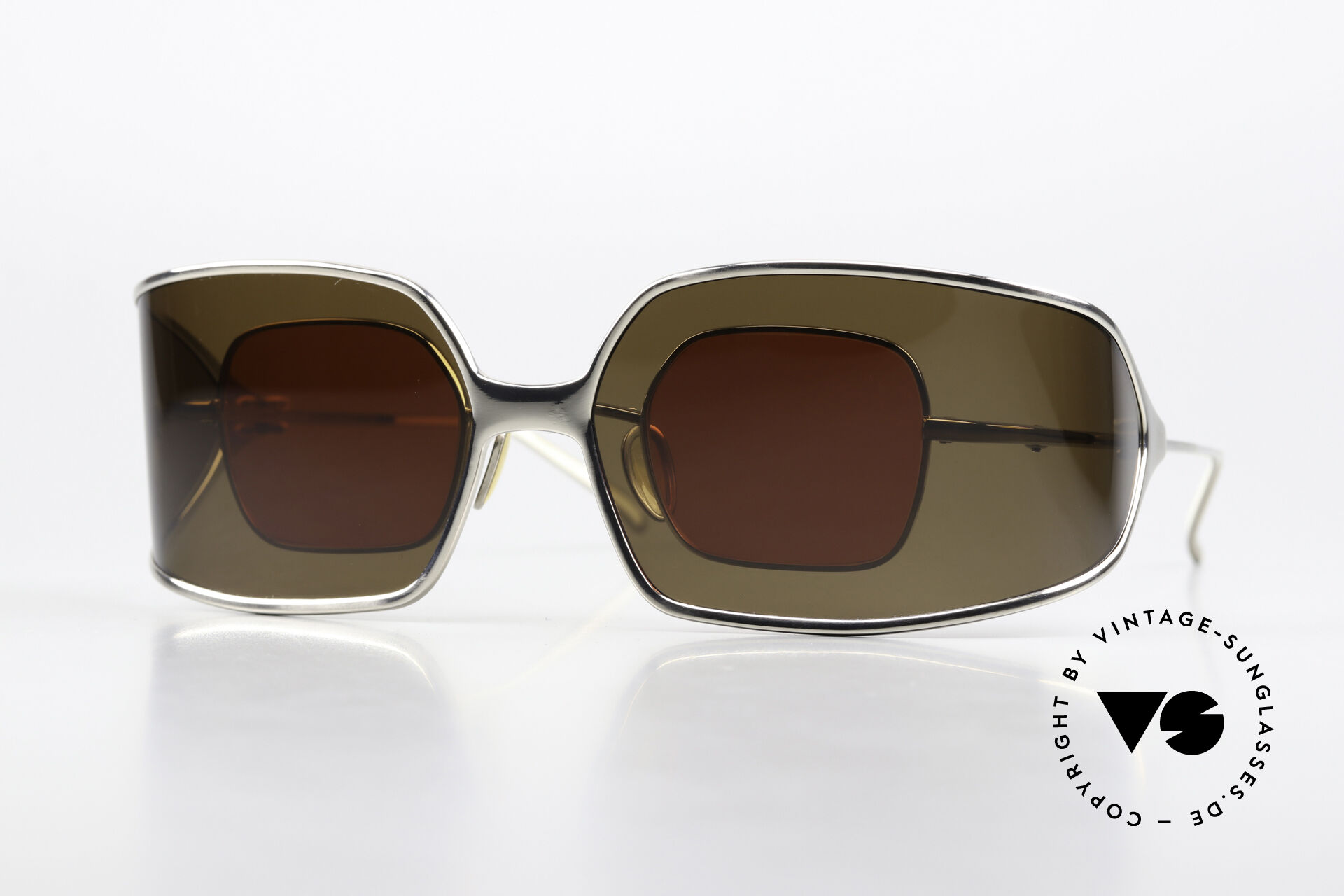 小物 Christian roth Design sunglasses Sunglasses Christian Roth Funker Rosé Gold Titanium Frame