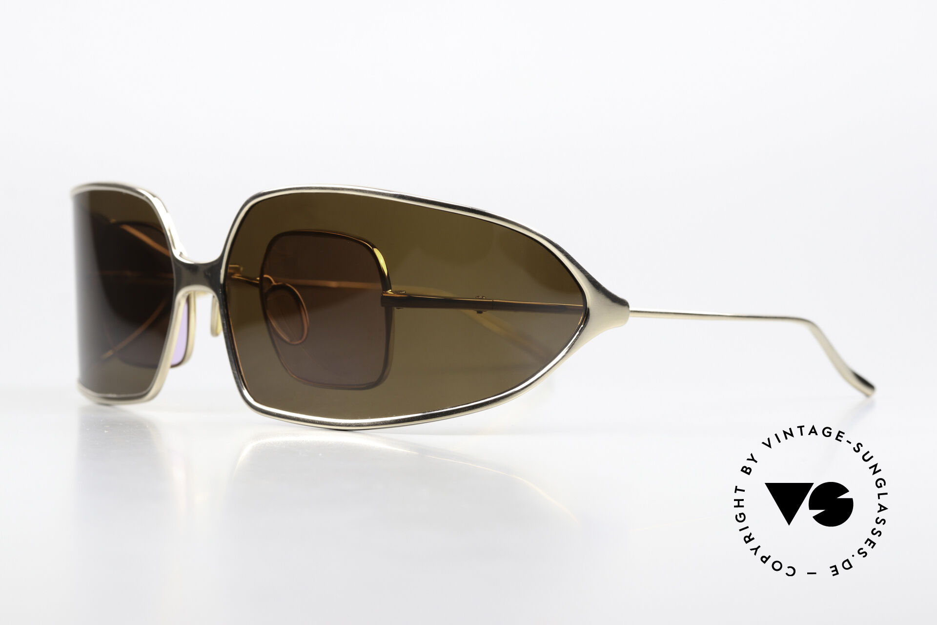 Sunglasses Christian Roth 14004 Wrap Around Sun Clip On
