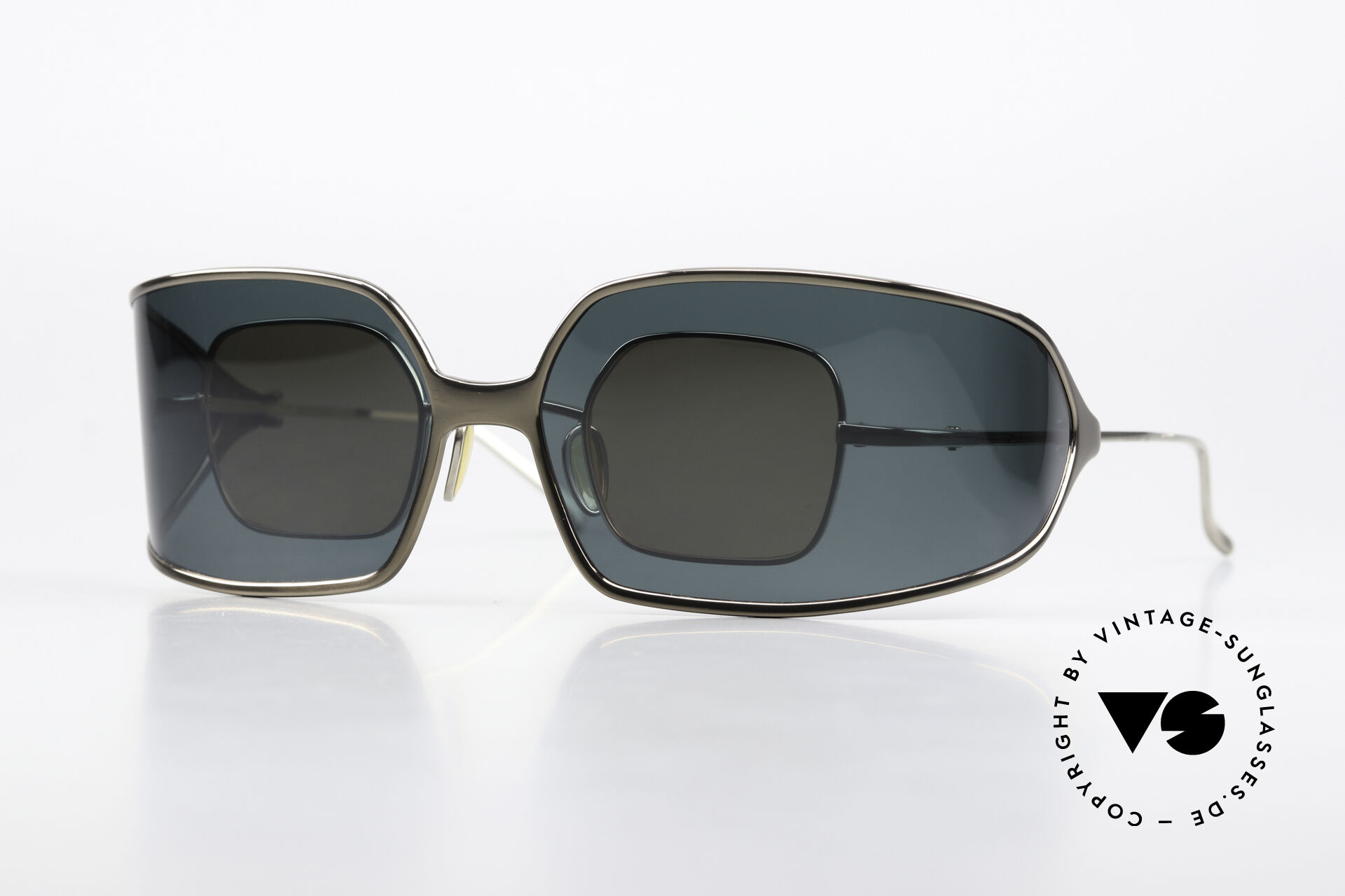 Sunglasses Christian Roth 14004 2 In 1 Glasses Made in Japan