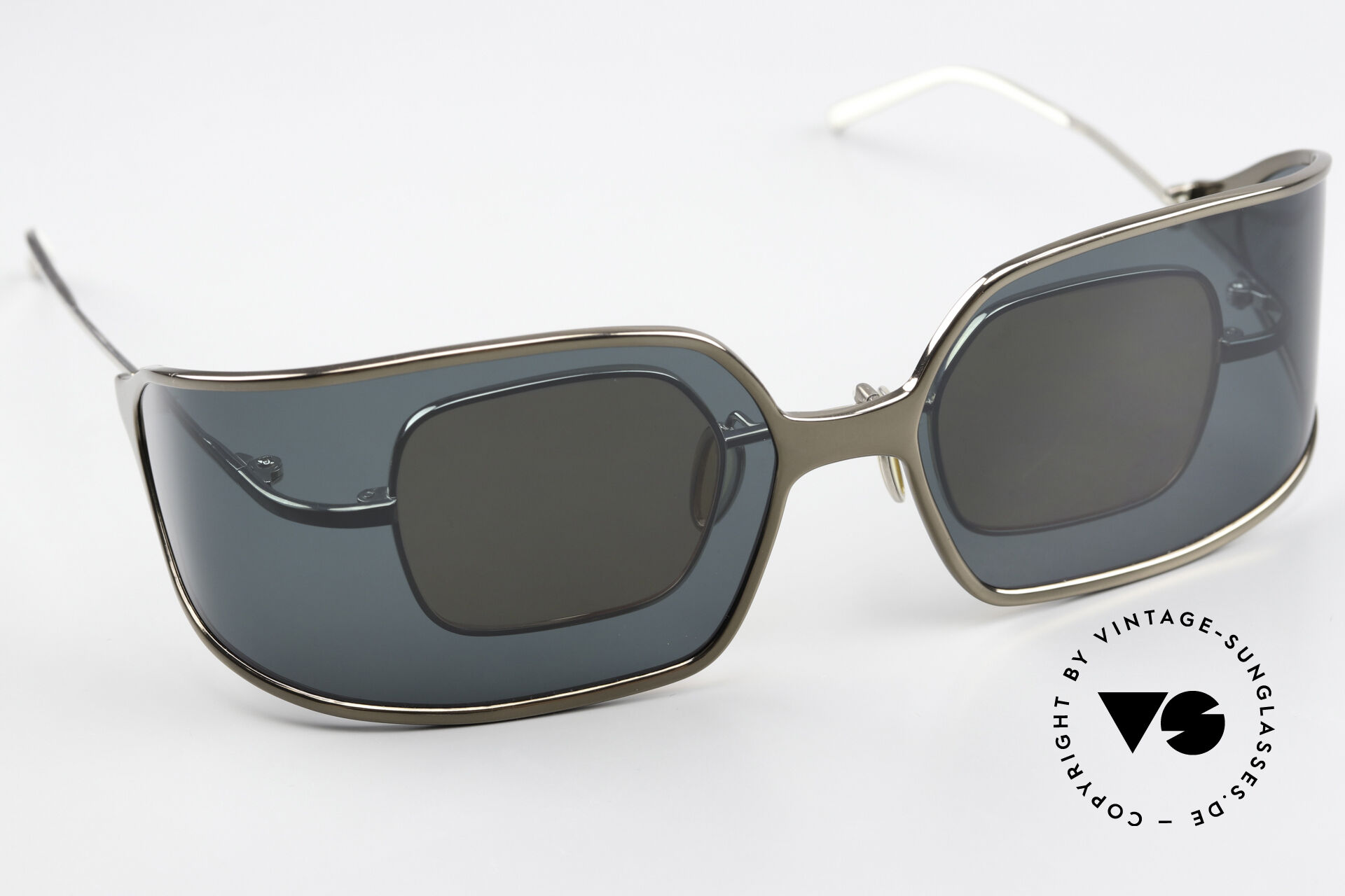 Sunglasses Christian Roth 14004 2 In 1 Glasses Made in Japan