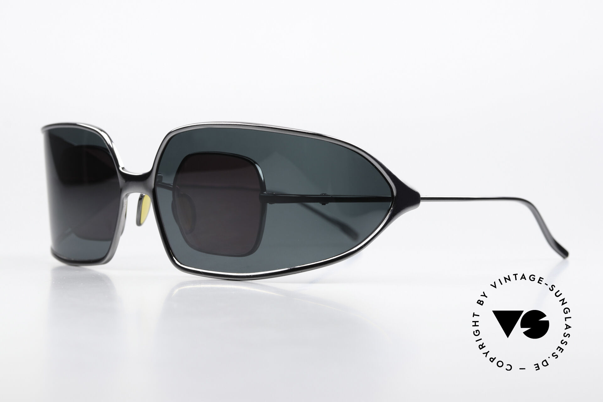 Sunglasses Christian Roth 14004 Polarized Wrap Around Clip