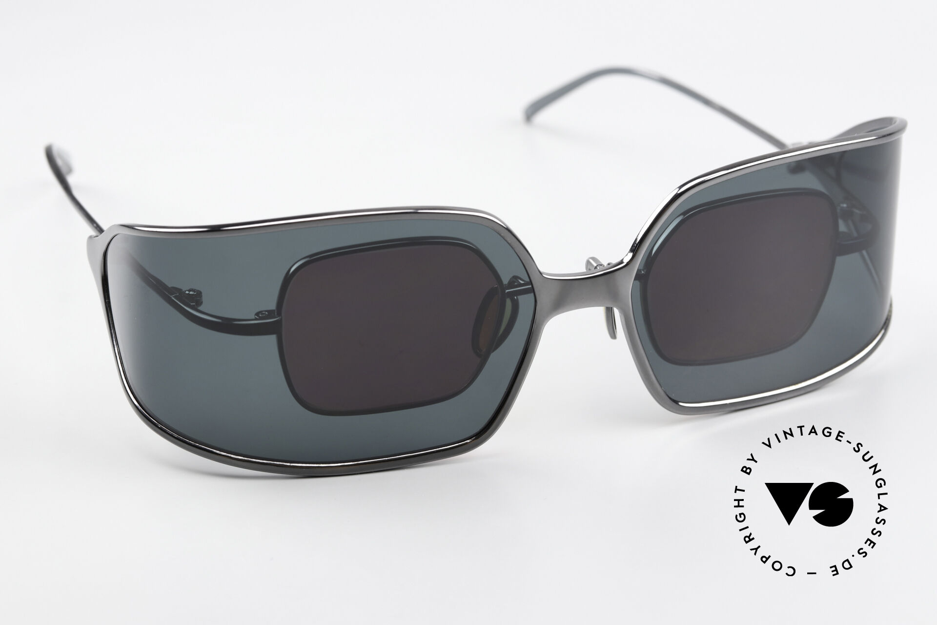 Sunglasses Christian Roth 14004 Polarized Wrap Around Clip
