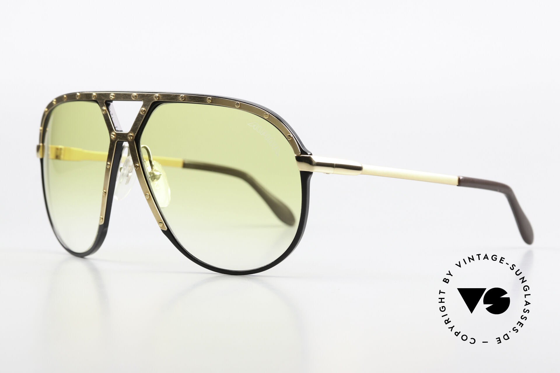 Sunglasses Alpina M1 Rare 80's Fashion Accessory