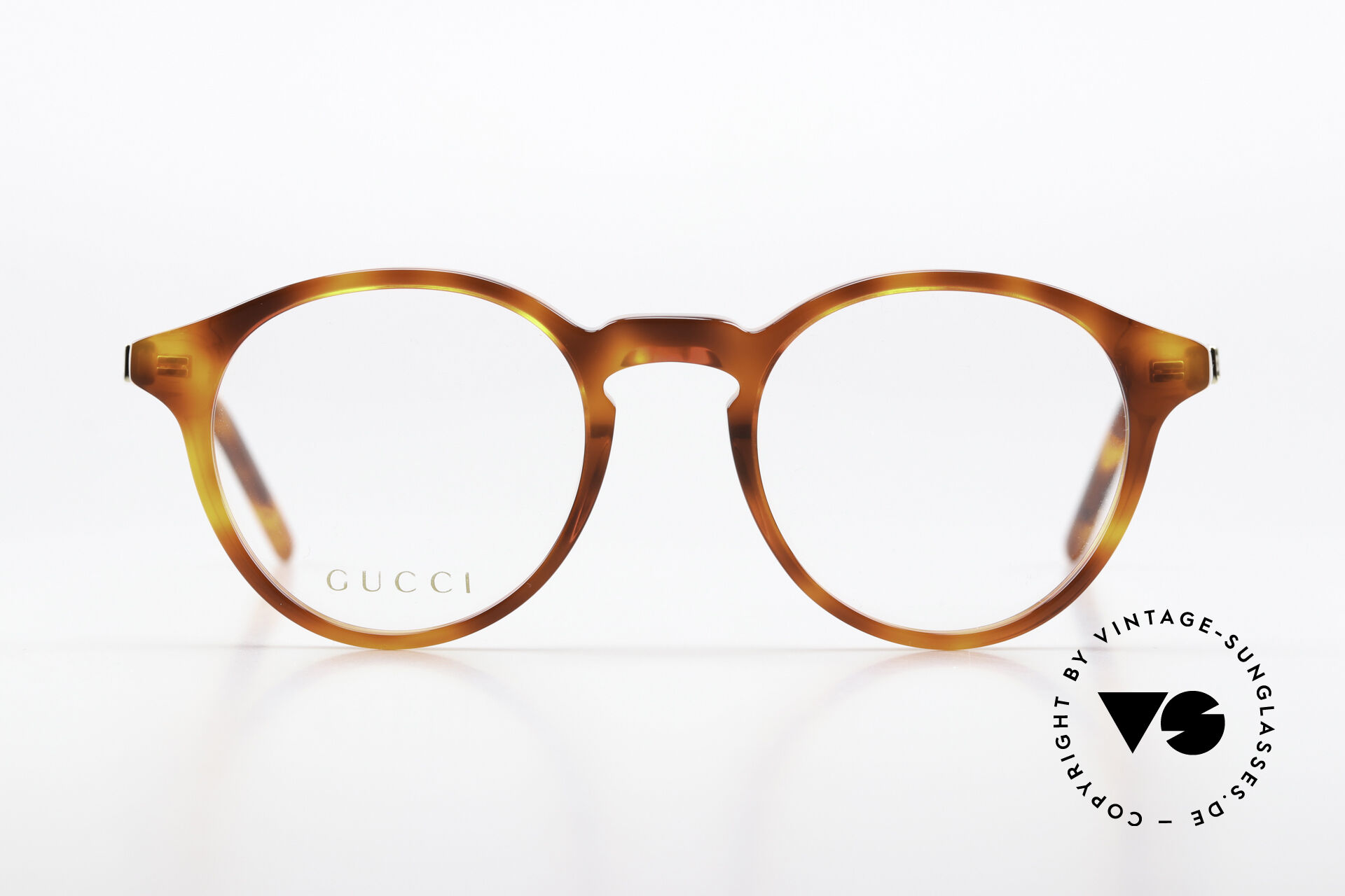 Glasses Gucci GG1160O Acetate Frame Panto Tortoise