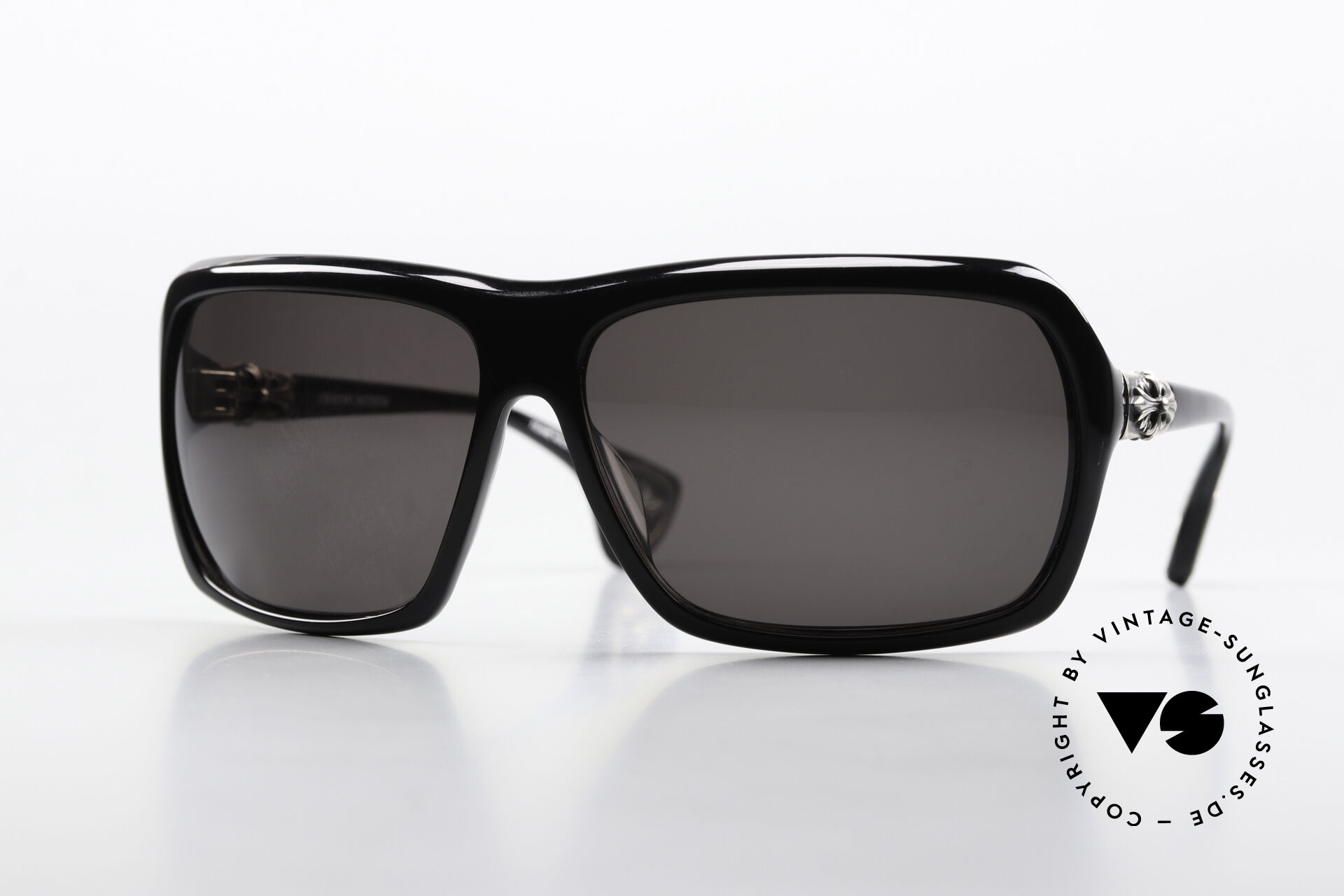 Sunglasses Chrome Hearts Thrust Biker Shades Sterling Silver display picture 1