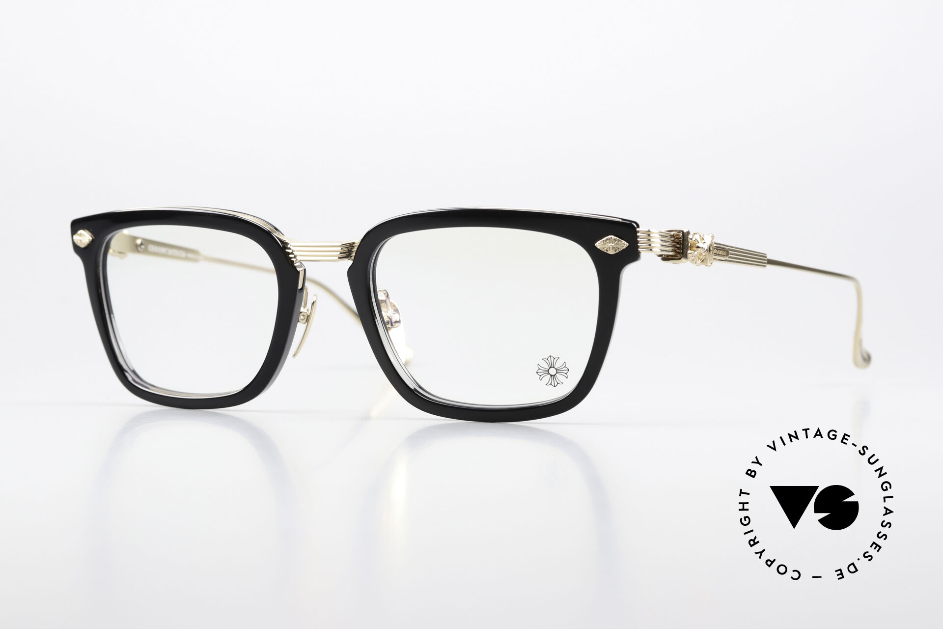 Glasses Chrome Hearts Overpoked Rockstar Specs Gold-Plated