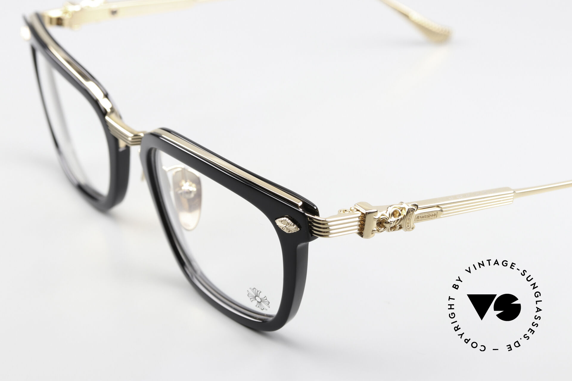 i*o様 Chrome Hearts ERECTED 　メガネ　サングラス Glasses Chrome Hearts Overpoked Rockstar Specs Gold-Plated
