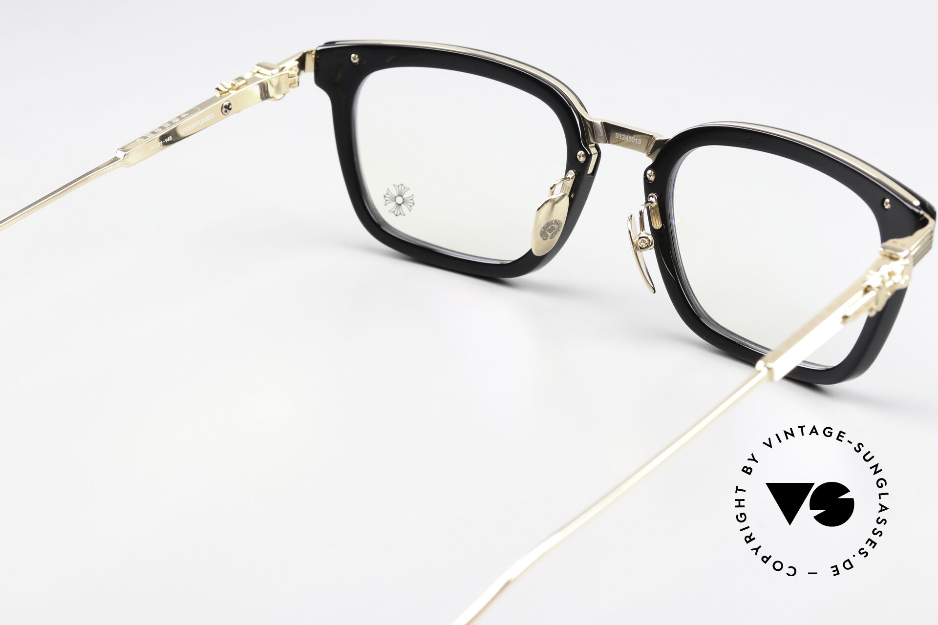 Glasses Chrome Hearts Overpoked Rockstar Specs Gold-Plated