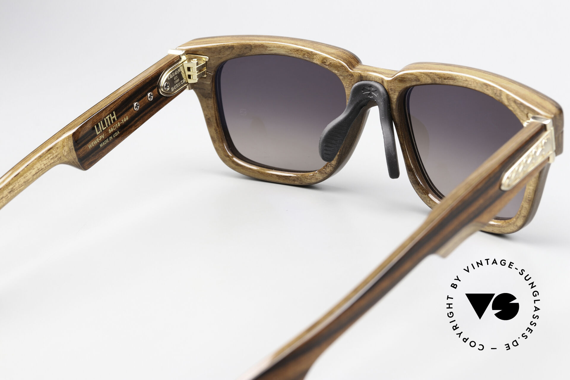 CHROME HEARTS TWINKIE BC-WTWD WOOD SUNGLASSES Chrome Hearts Deep 1 White Wood• •Available Now  main image 3