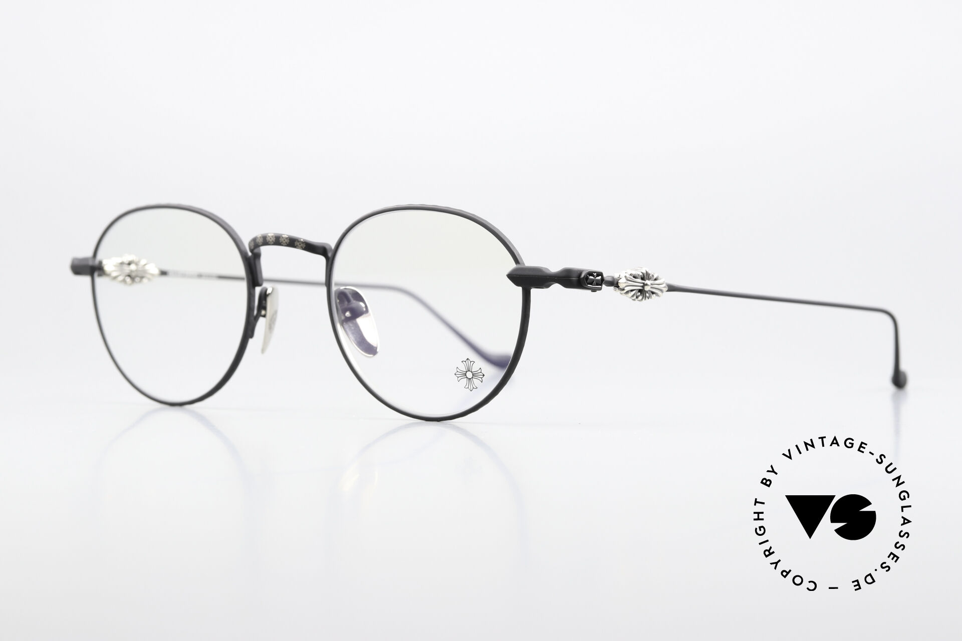 Inconnu　Chrome Hearts Glasses Chrome Hearts Vagidictorian III Panto Specs Matte Black