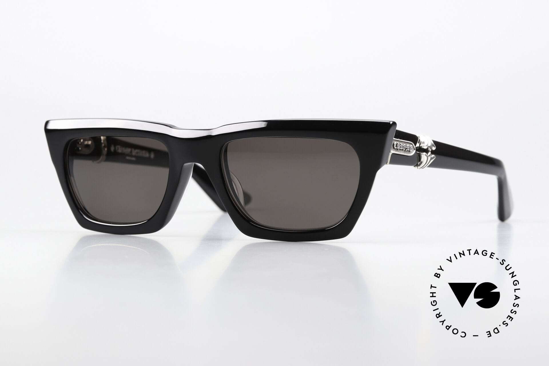 Sunglasses Chrome Hearts Cliterally Acetate Shades 925 Silver display picture 3
