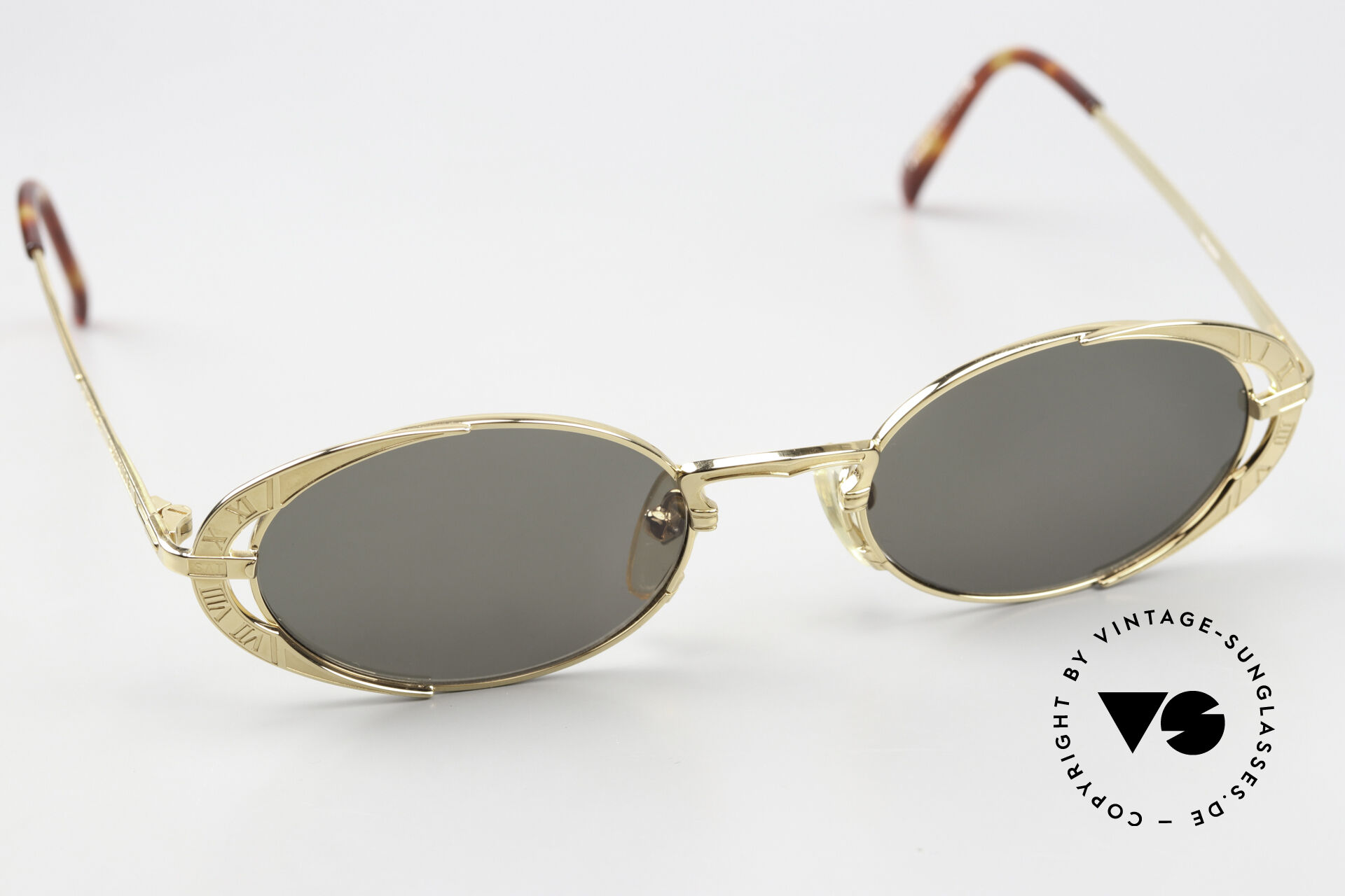 Sunglasses Jean Paul Gaultier 58-4172 Oval Designer Shades 1996