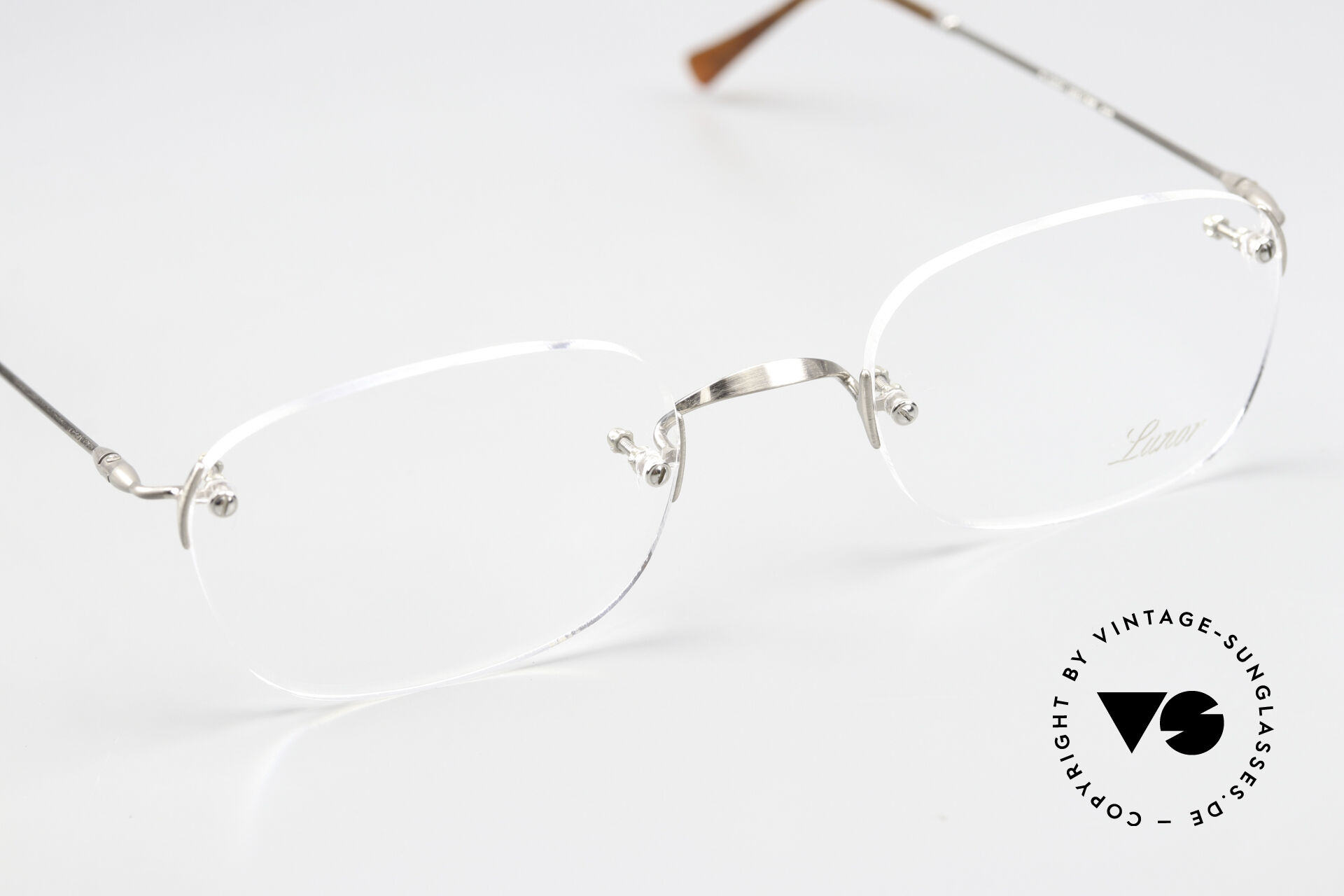 Glasses Lunor Classic Anatomic Vintage Eyewear Rimless