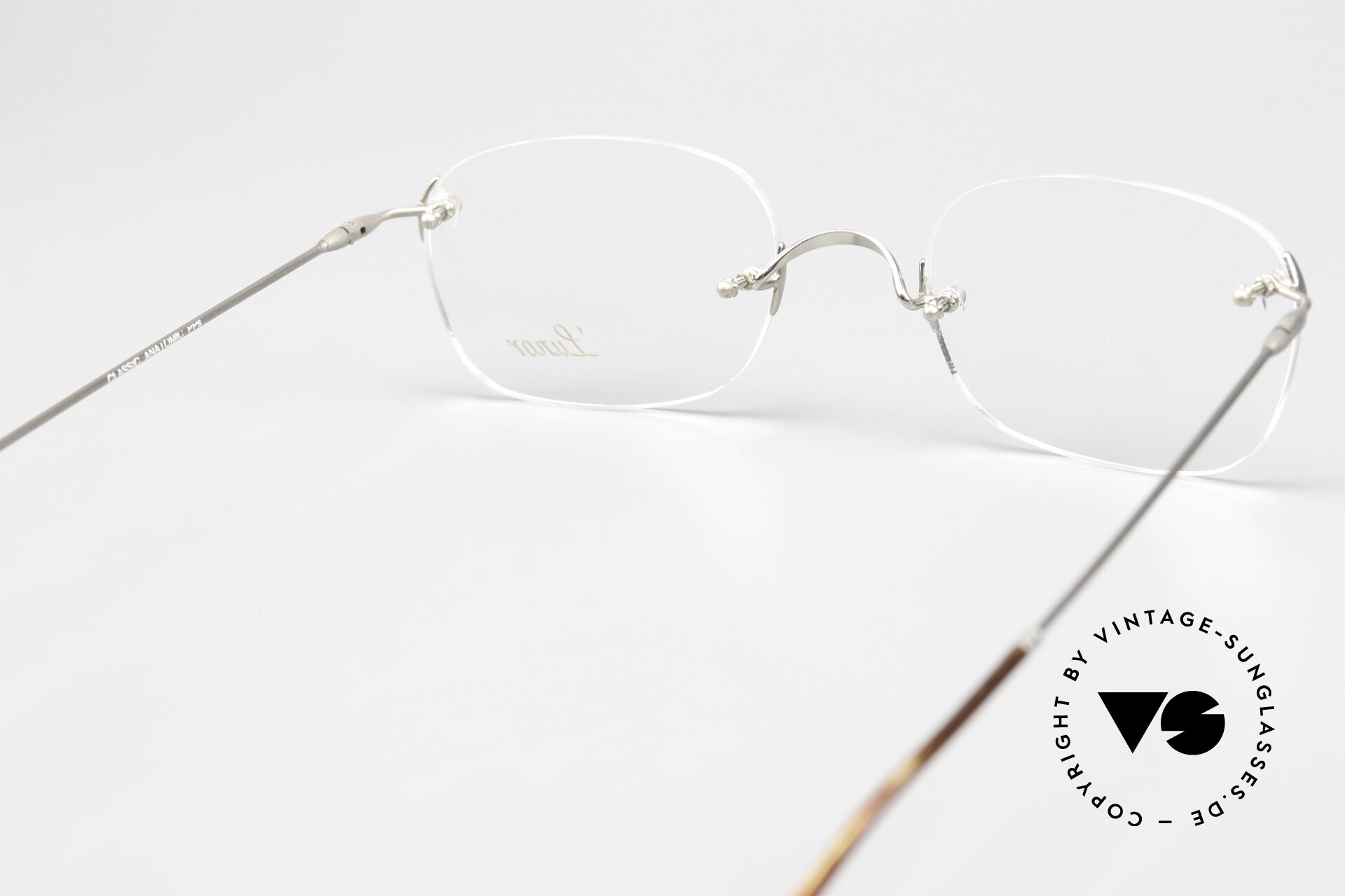 Lunor Classic Anatomic Vintage Eyewear Rimless