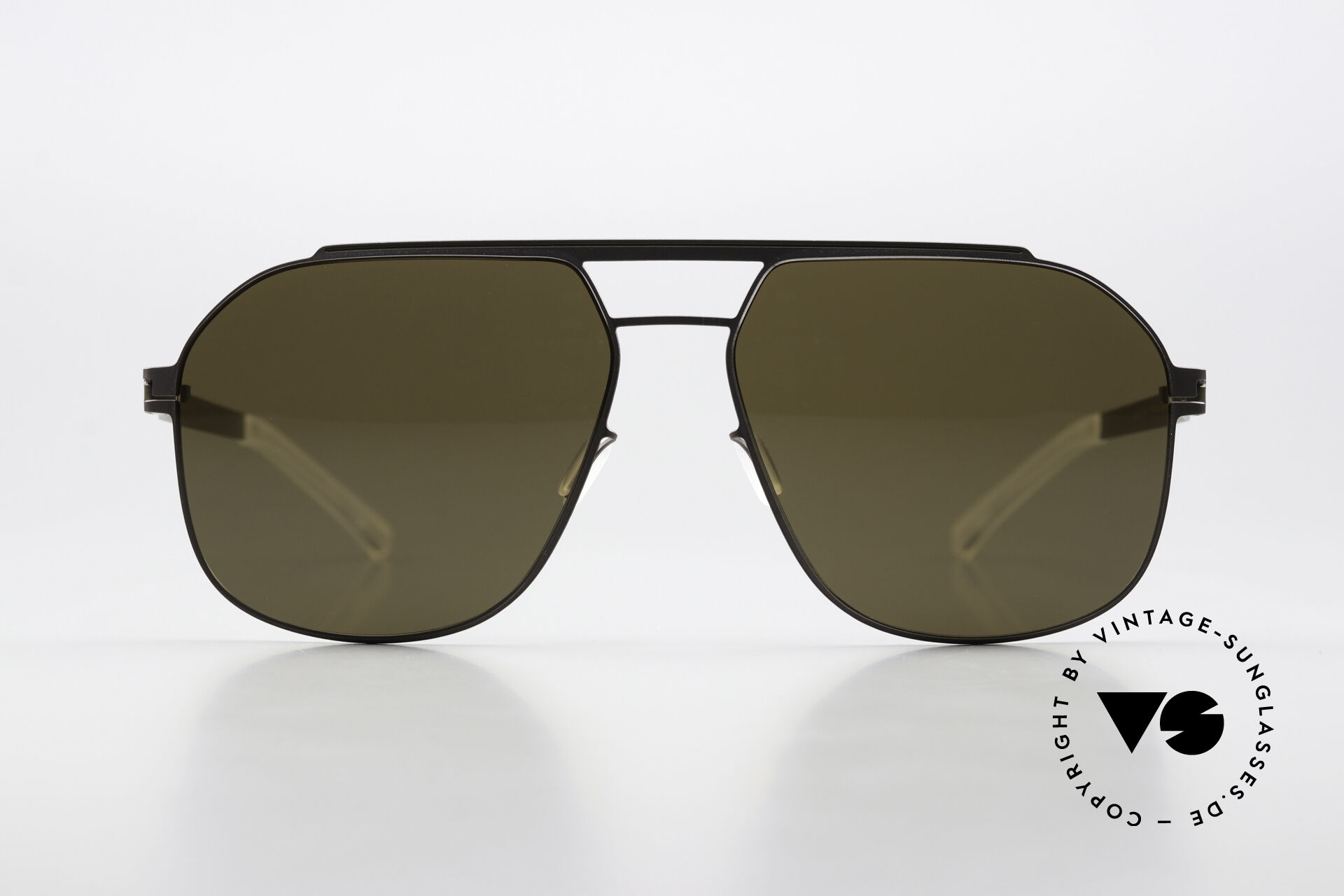 Sunglasses Mykita Selleck Mocca Camou Green Brown