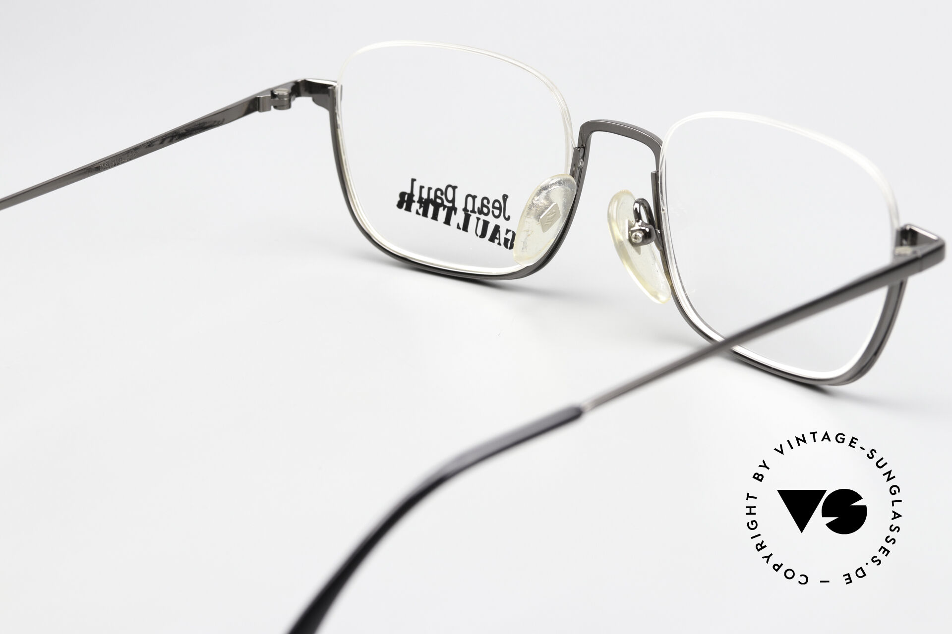 Glasses Jean Paul Gaultier 55-7161 Square 90s Eyewear Nylor