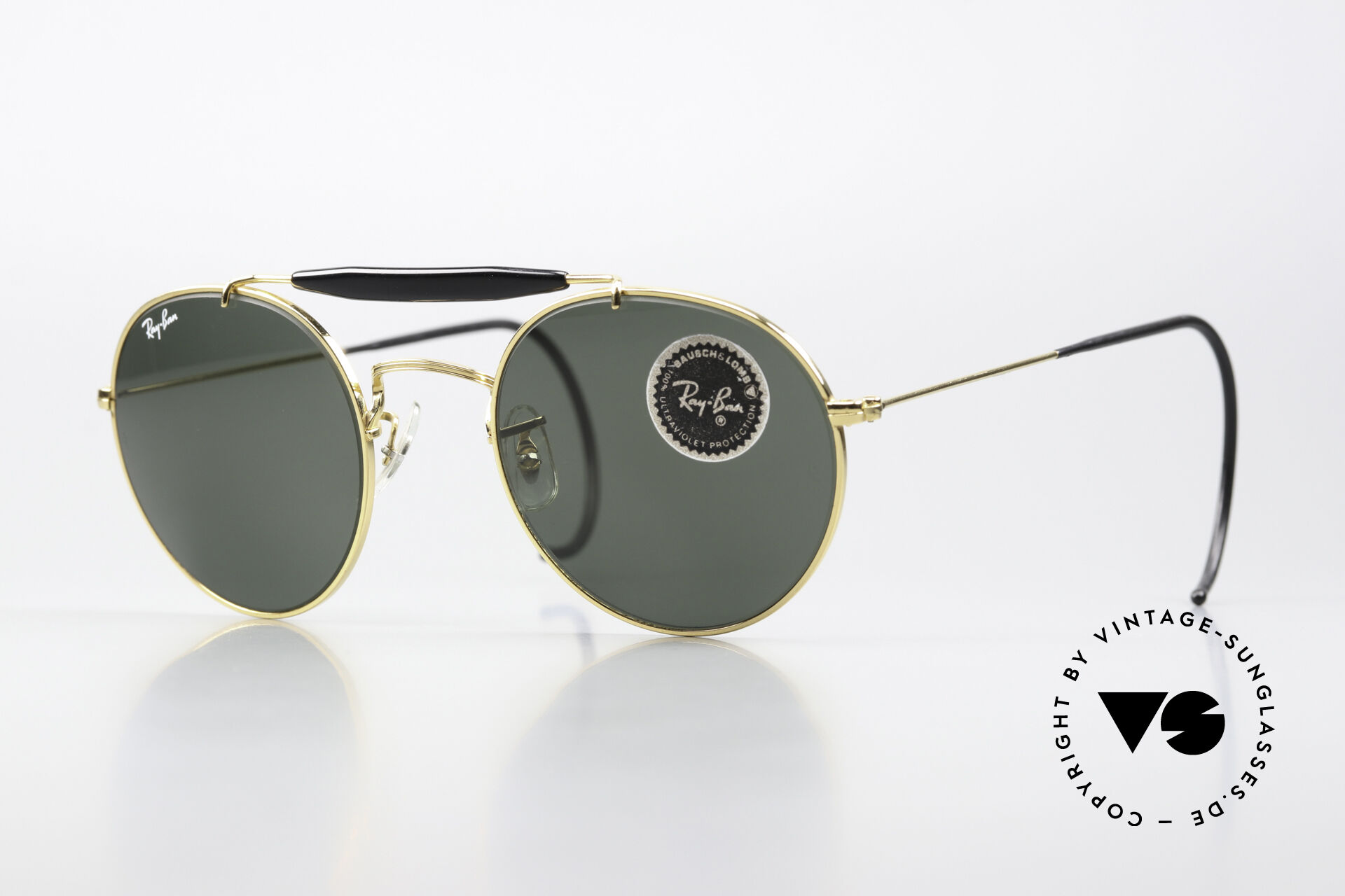 Sunglasses Ray Ban Outdoorsman Round Super Rare Round Version