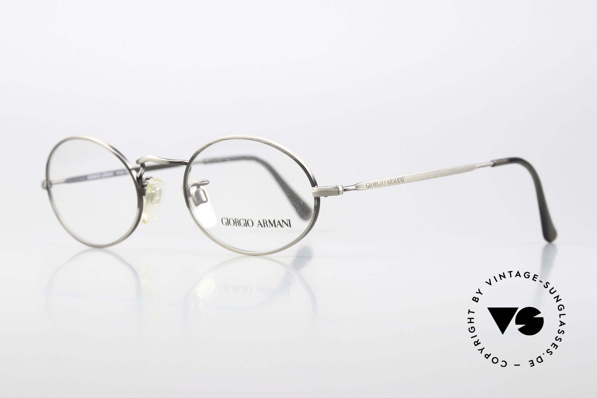 Glasses Giorgio Armani 118 Rare Old Oval 90's Glasses