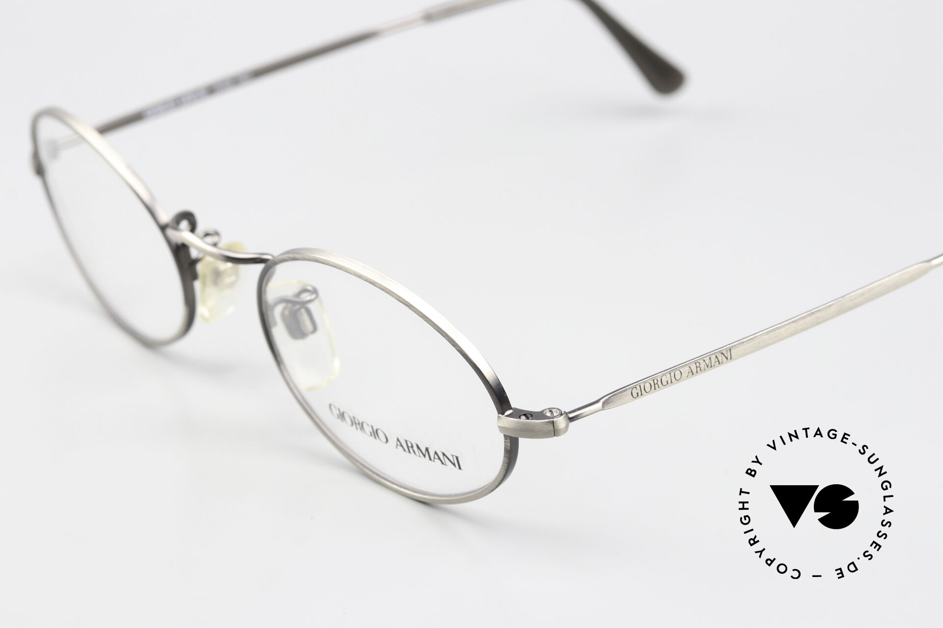 Glasses Giorgio Armani 118 Rare Old Oval 90's Glasses