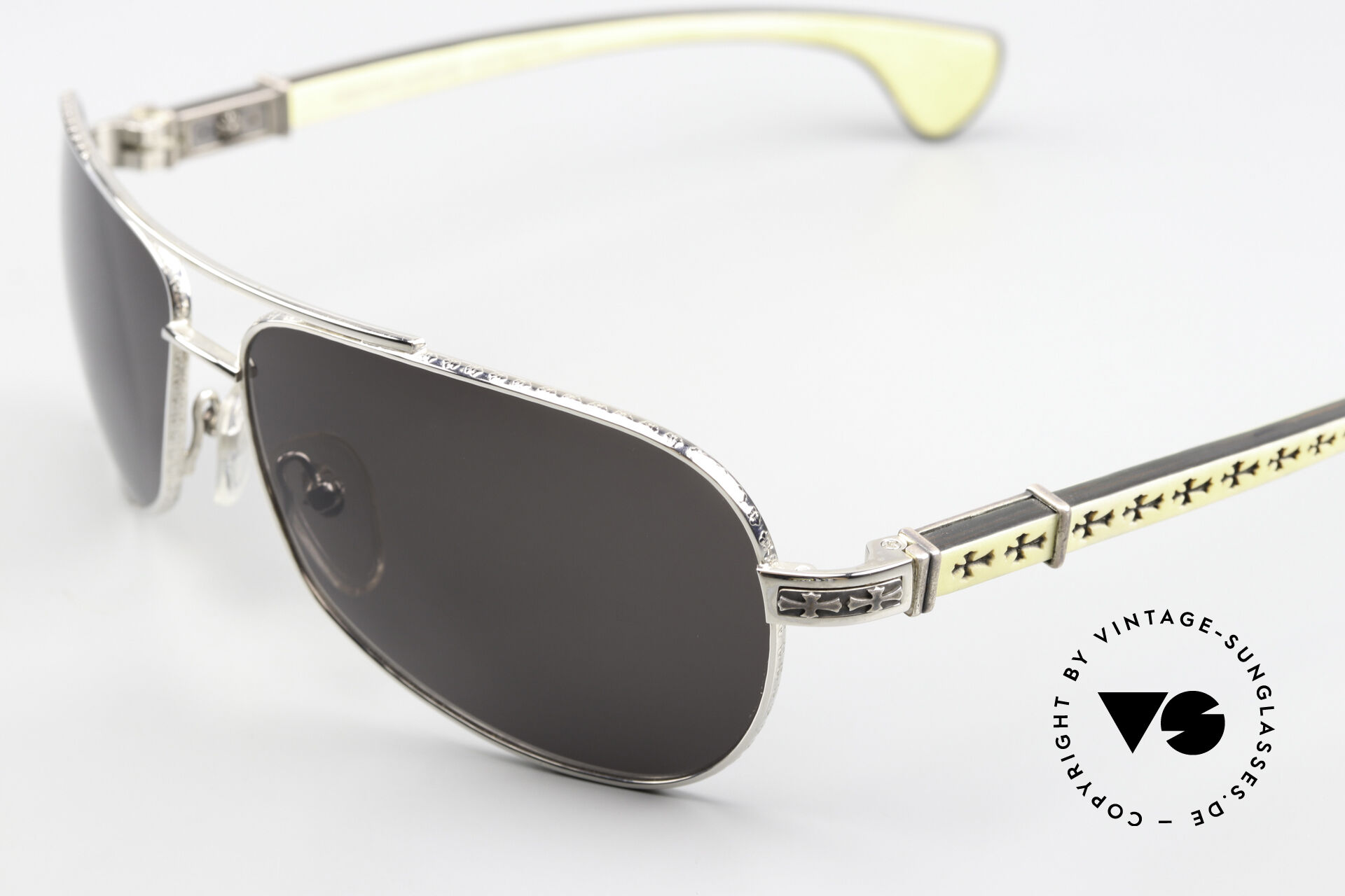Sunglasses Chrome Hearts The Beast 1 Precious Wood Sunglasses