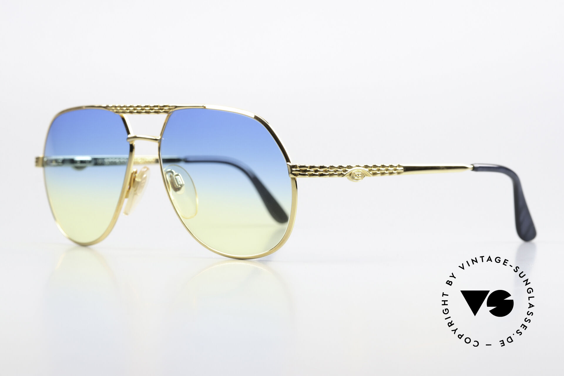 Bugatti Gold Frame with Brown Gradient Lenses Women\'s Sunglasses Bugatti Sunglasses products for sale | eBay main image 4