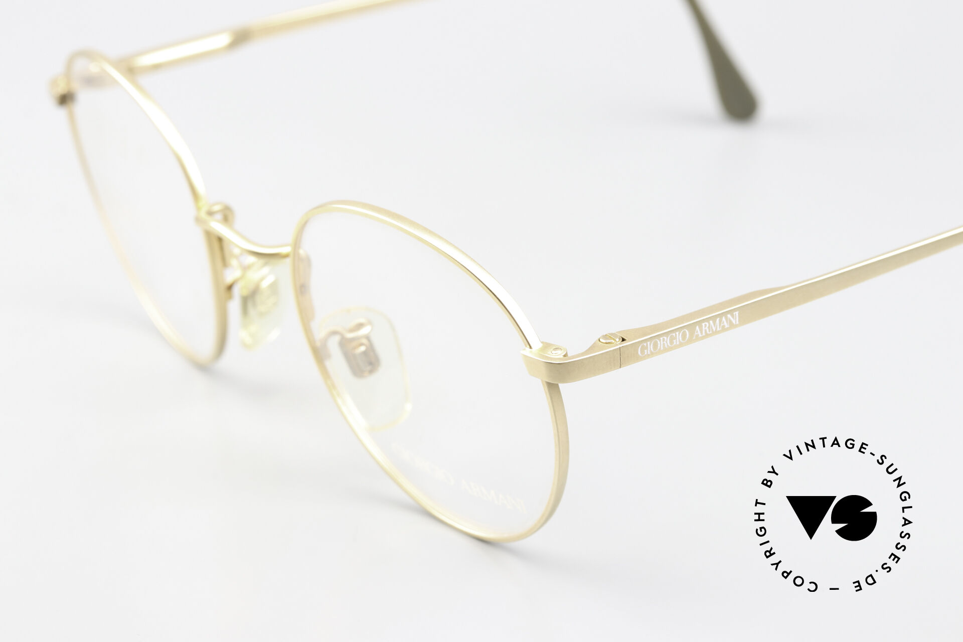 GIORGIOARMANI　VINTAGE Glasses Giorgio Armani 201 47mm Vintage Specs 90's Unisex