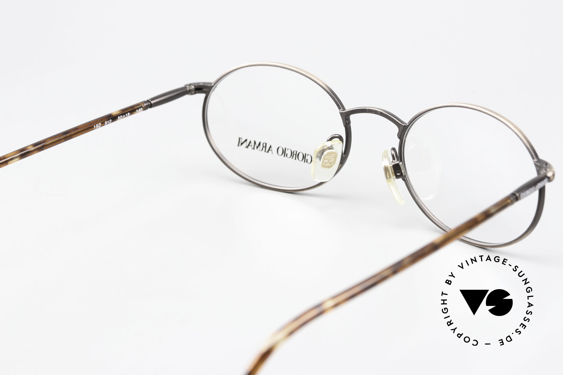 Glasses Giorgio Armani 192 Oval Frame Spring Hinges