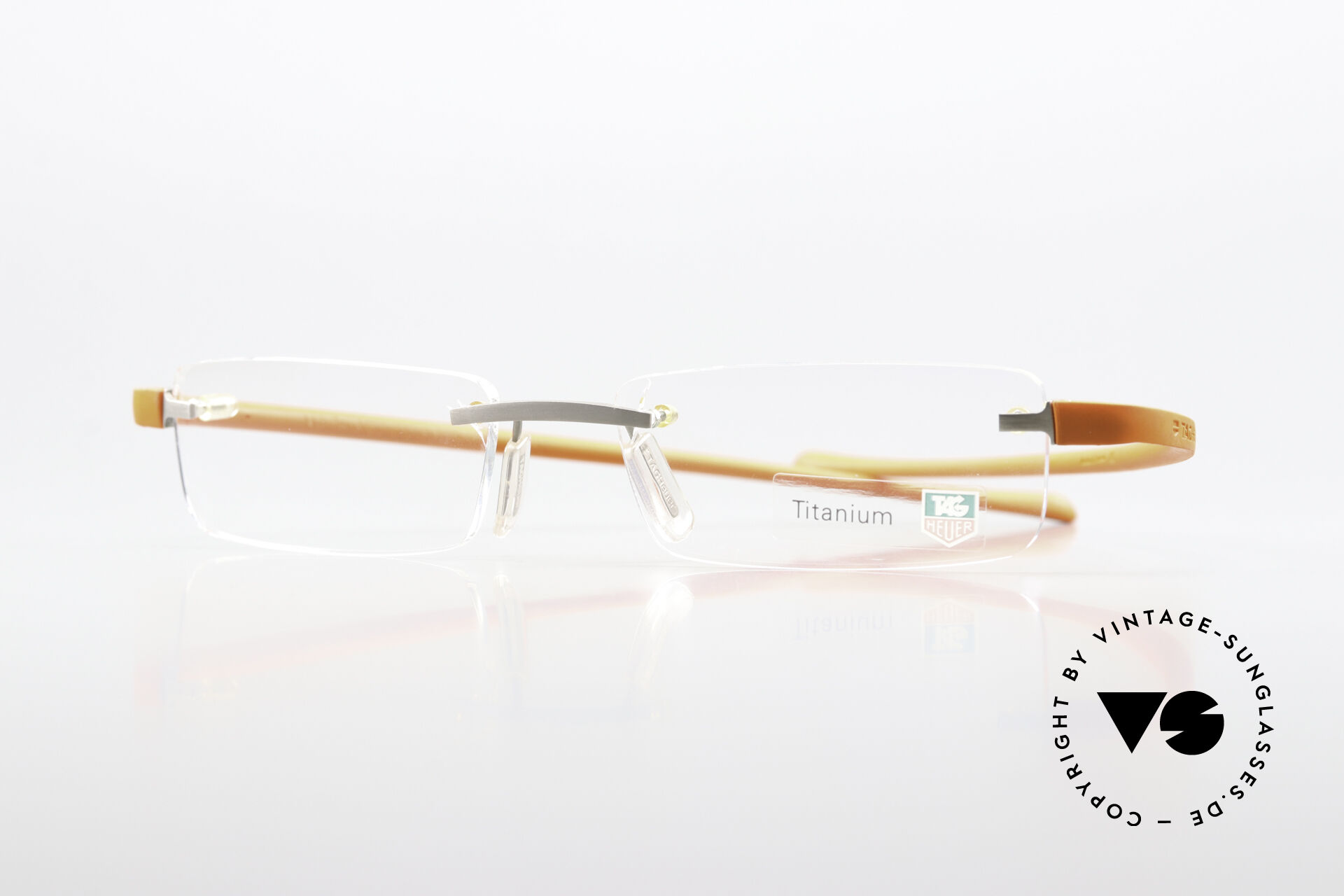 Glasses Tag Heuer 3102 Reflex Titanium Specs Rimless