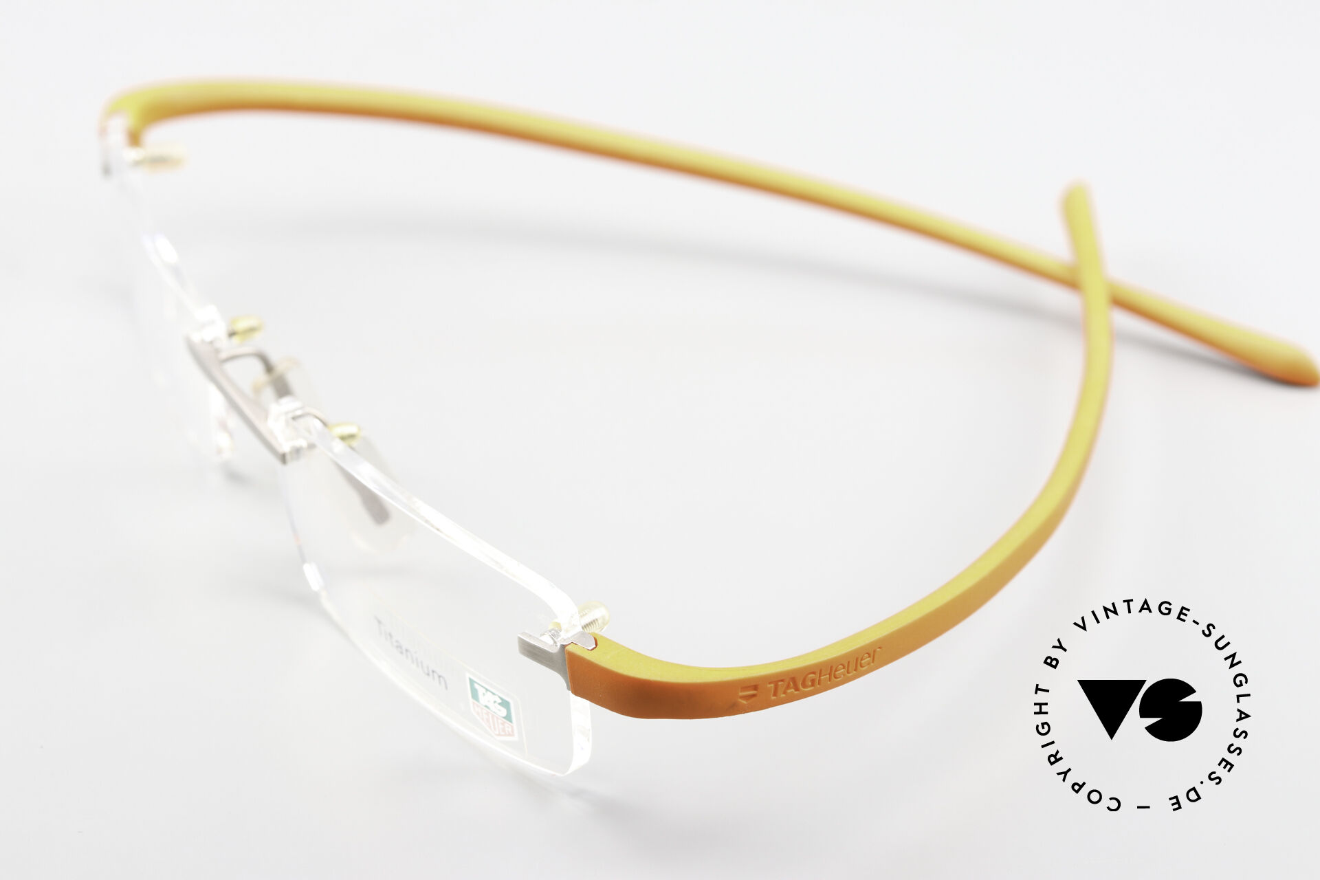 Glasses Tag Heuer 3102 Reflex Titanium Specs Rimless