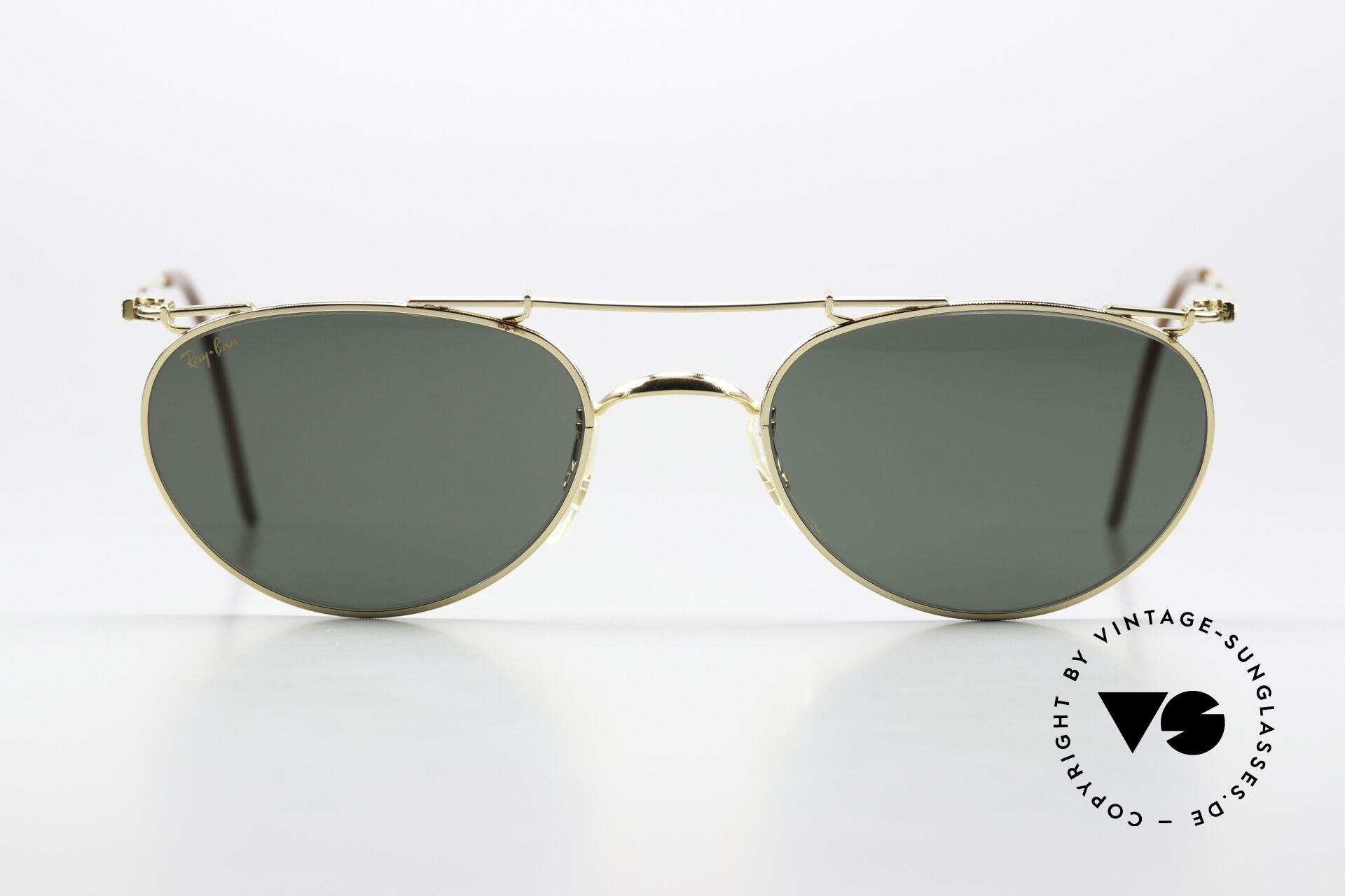 Sunglasses Ray Ban Deco Metals Oval B&L USA 90's Sunglasses