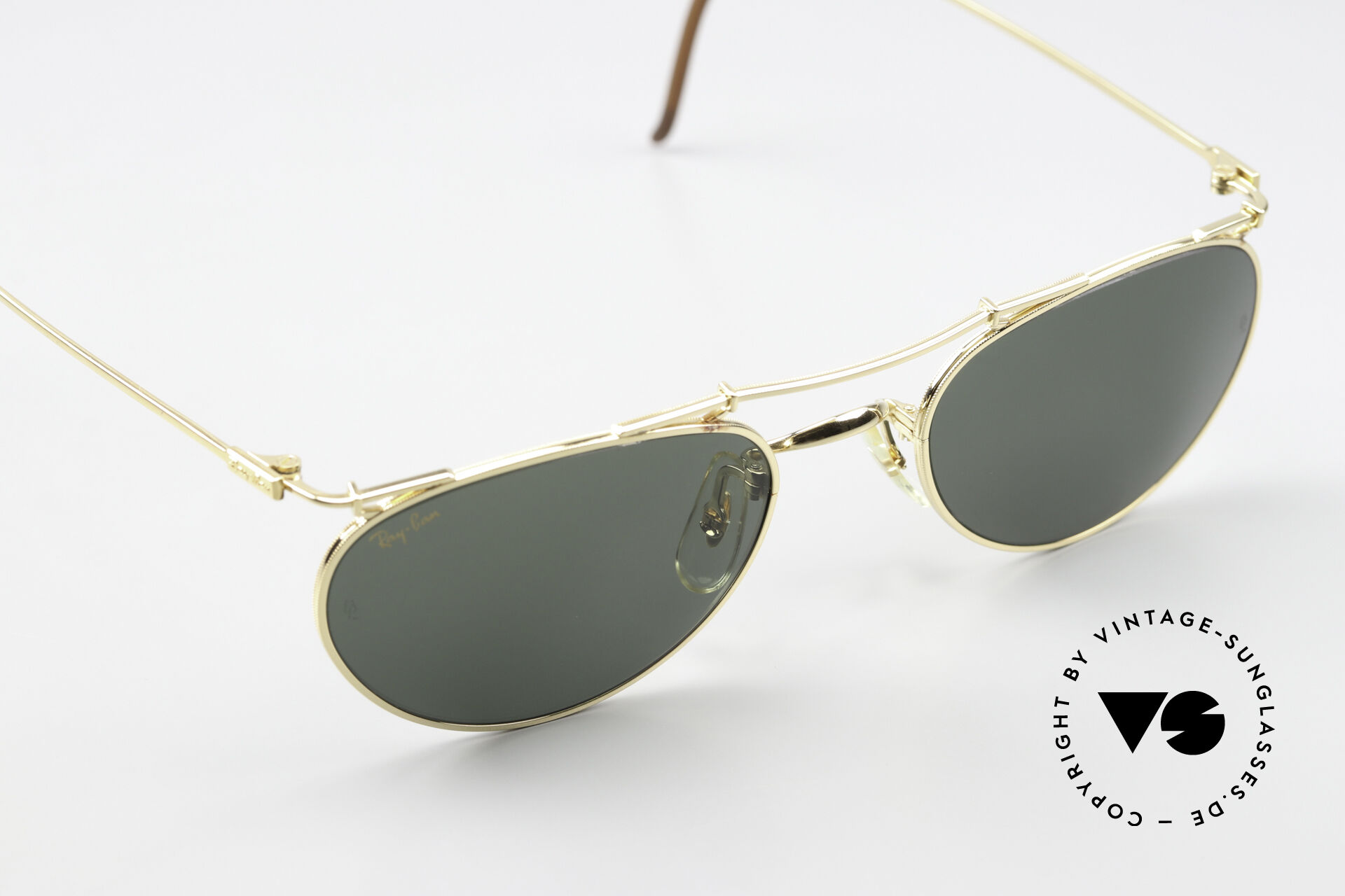 Sunglasses Ray Ban Deco Metals Oval B&L USA 90's Sunglasses