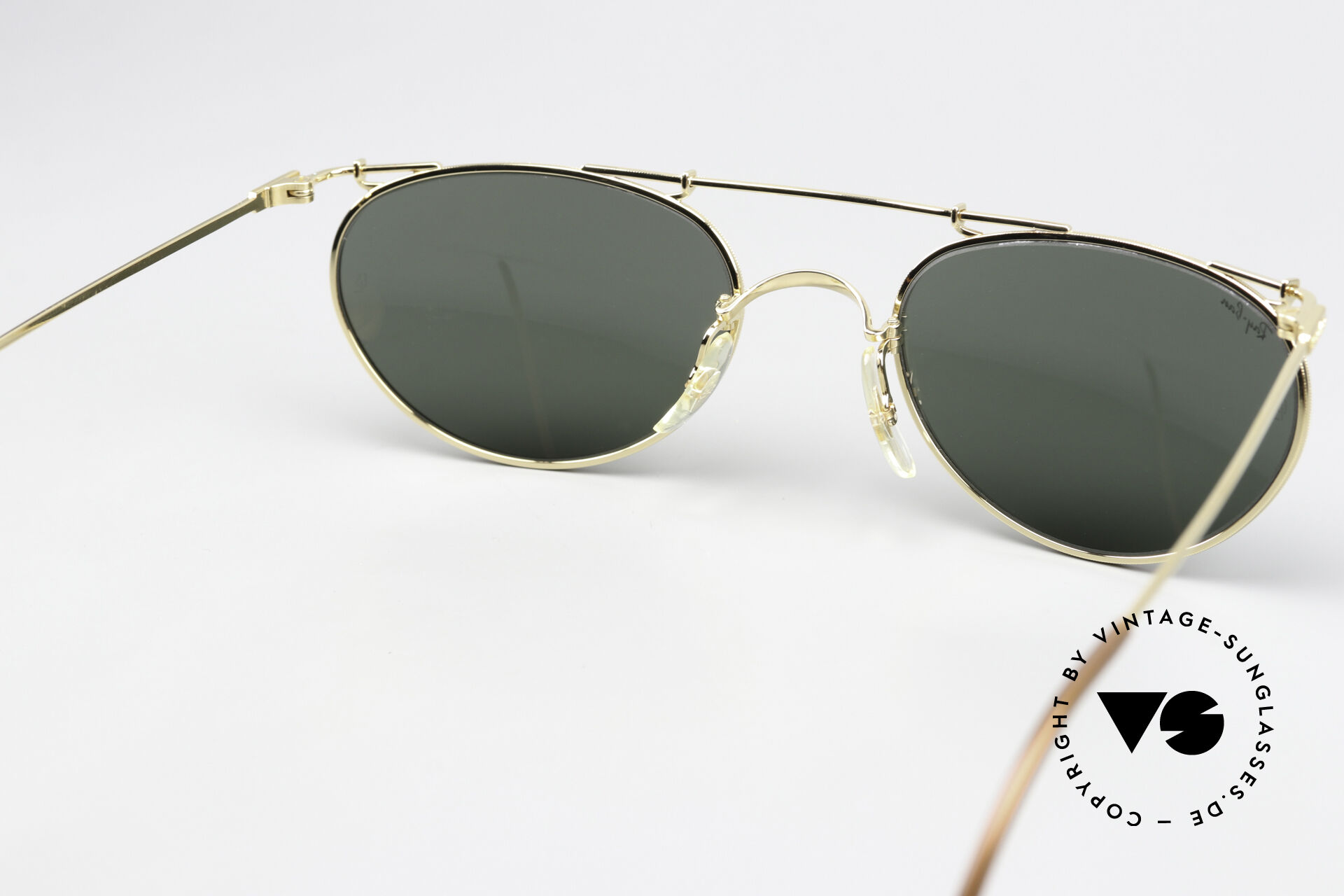 Sunglasses Ray Ban Deco Metals Oval B&L USA 90's Sunglasses