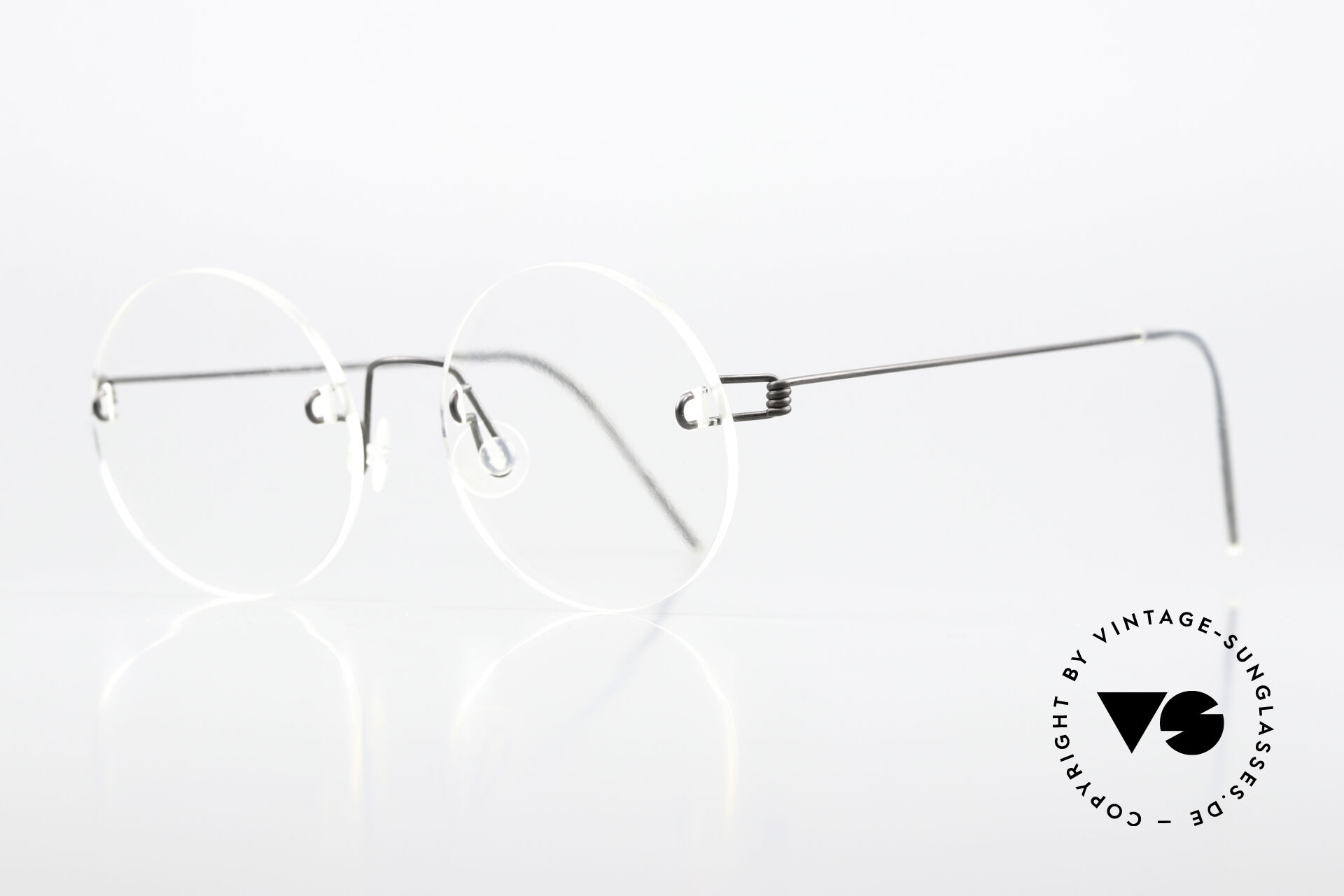 Lindberg Rimless Glasses Lindberg 258 Air Titan Rimless Frame 90's Specs