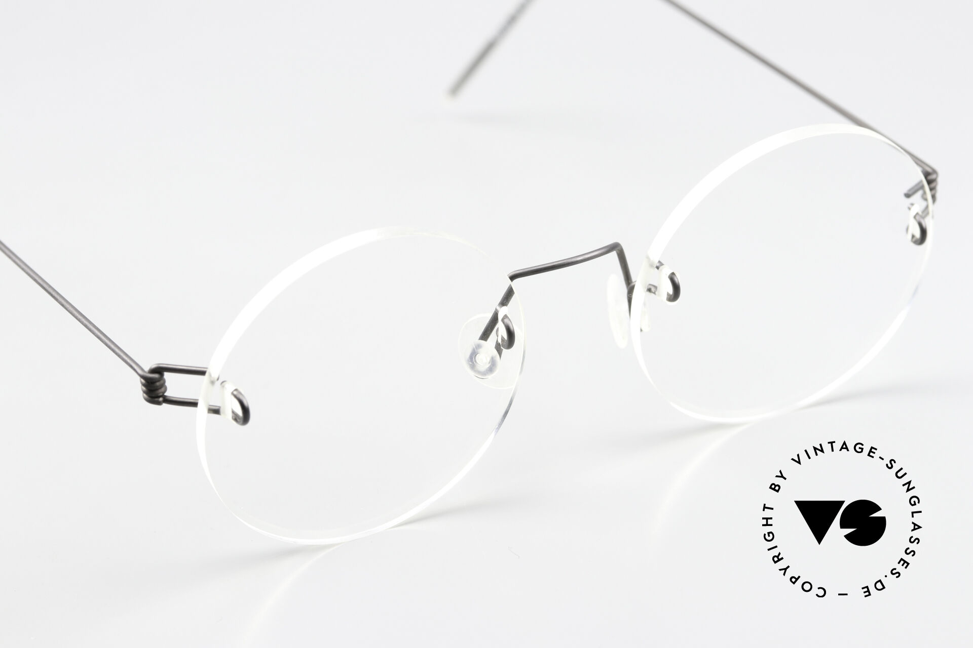Lindberg Rimless Glasses Lindberg 258 Air Titan Rimless Frame 90's Specs