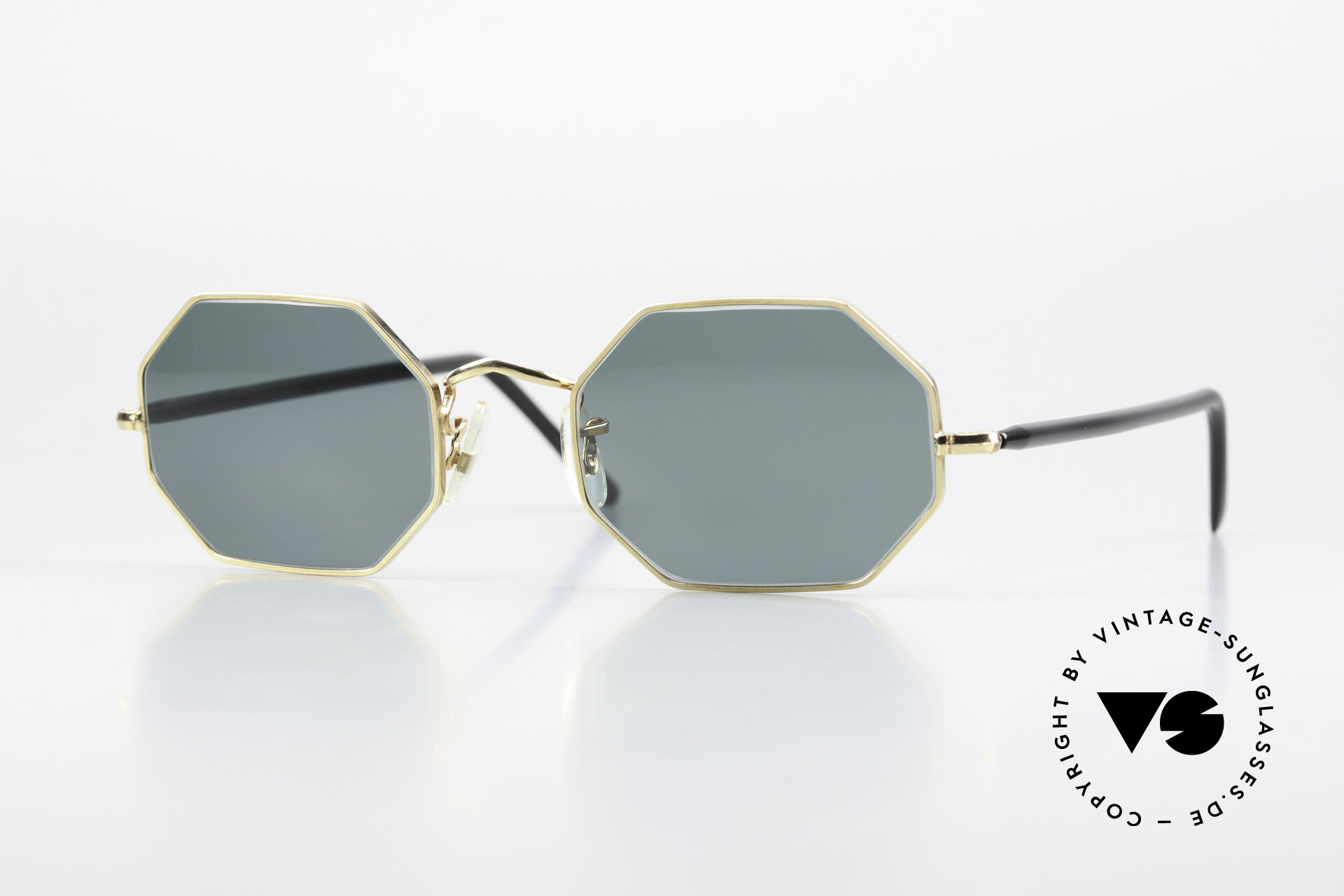 Sunglasses Algha Octag Octagonal 14kt Gold-Filled