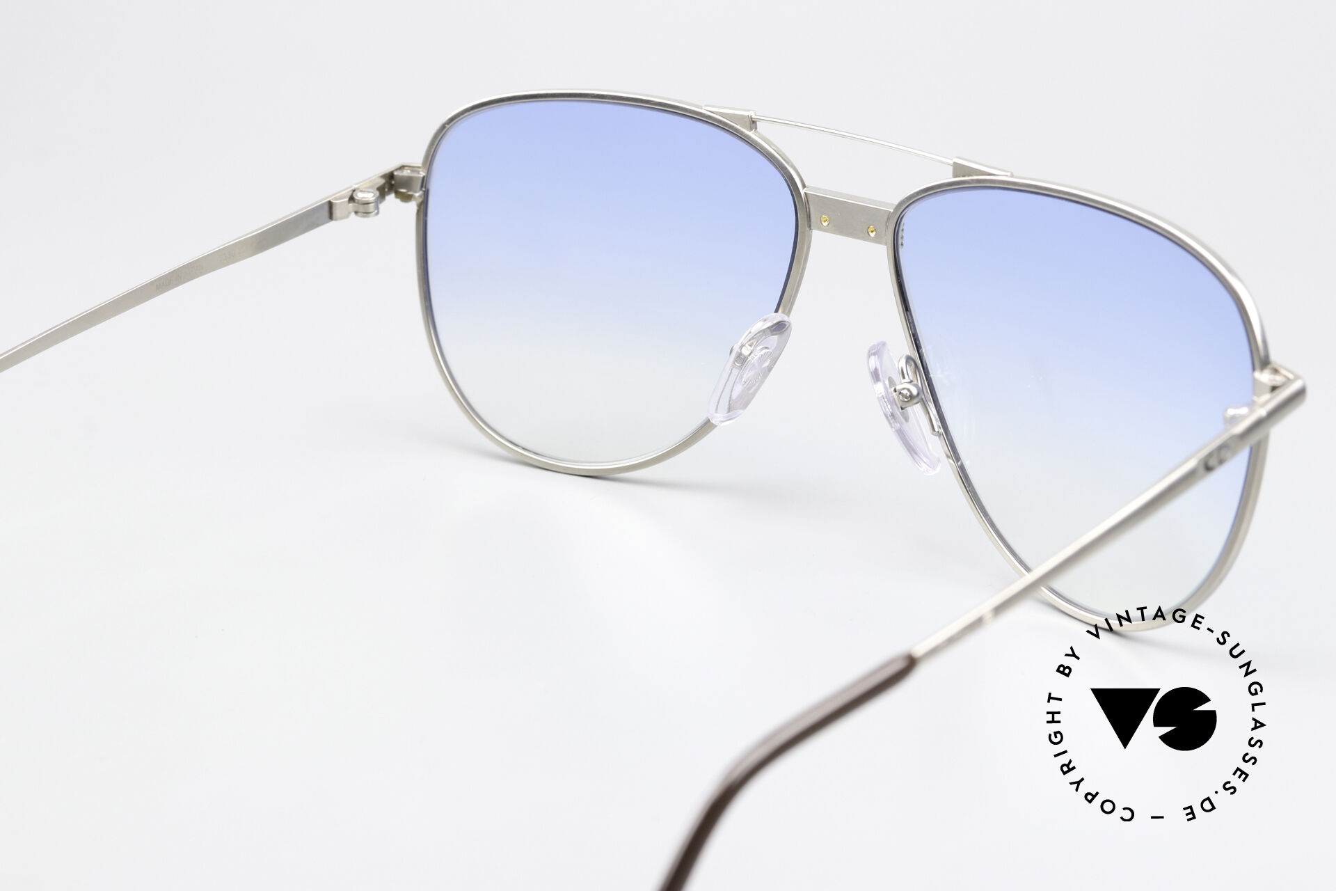 Sunglasses Christian Dior 2330 80's Men's XL Shades Titanium