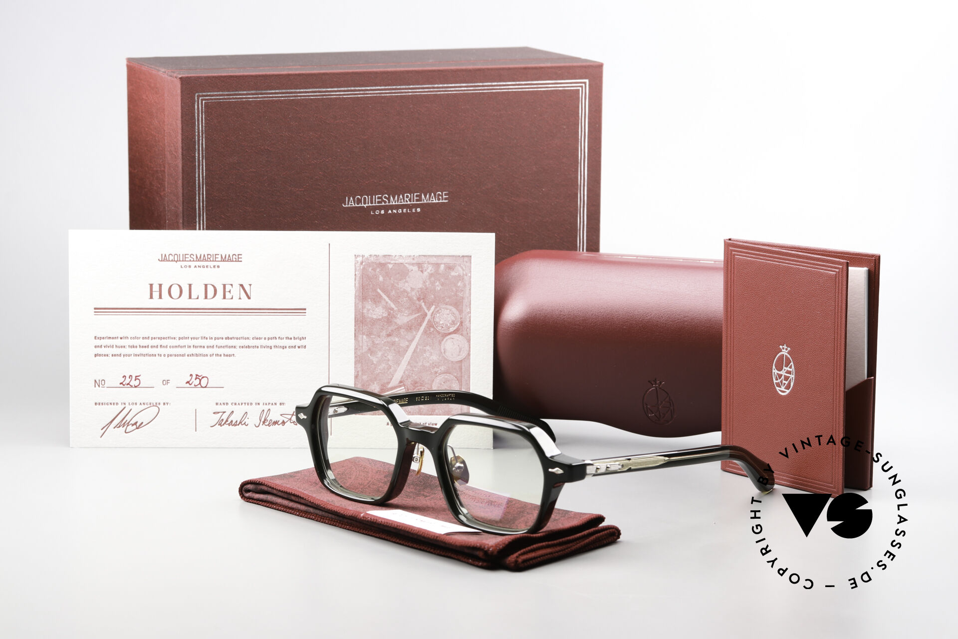 Glasses Jacques Marie Mage Holden Thick Acetate Eyeglasses