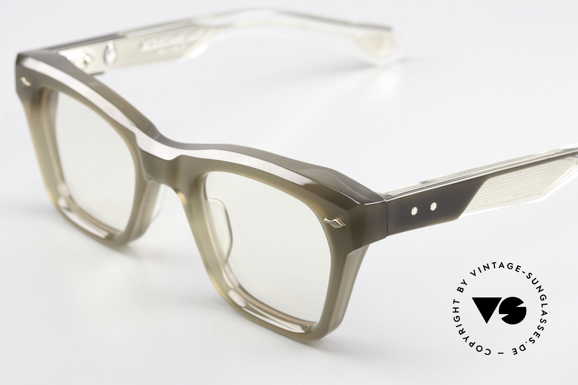 Glasses Jacques Marie Mage Picabia Wellington-Shaped 50's Style