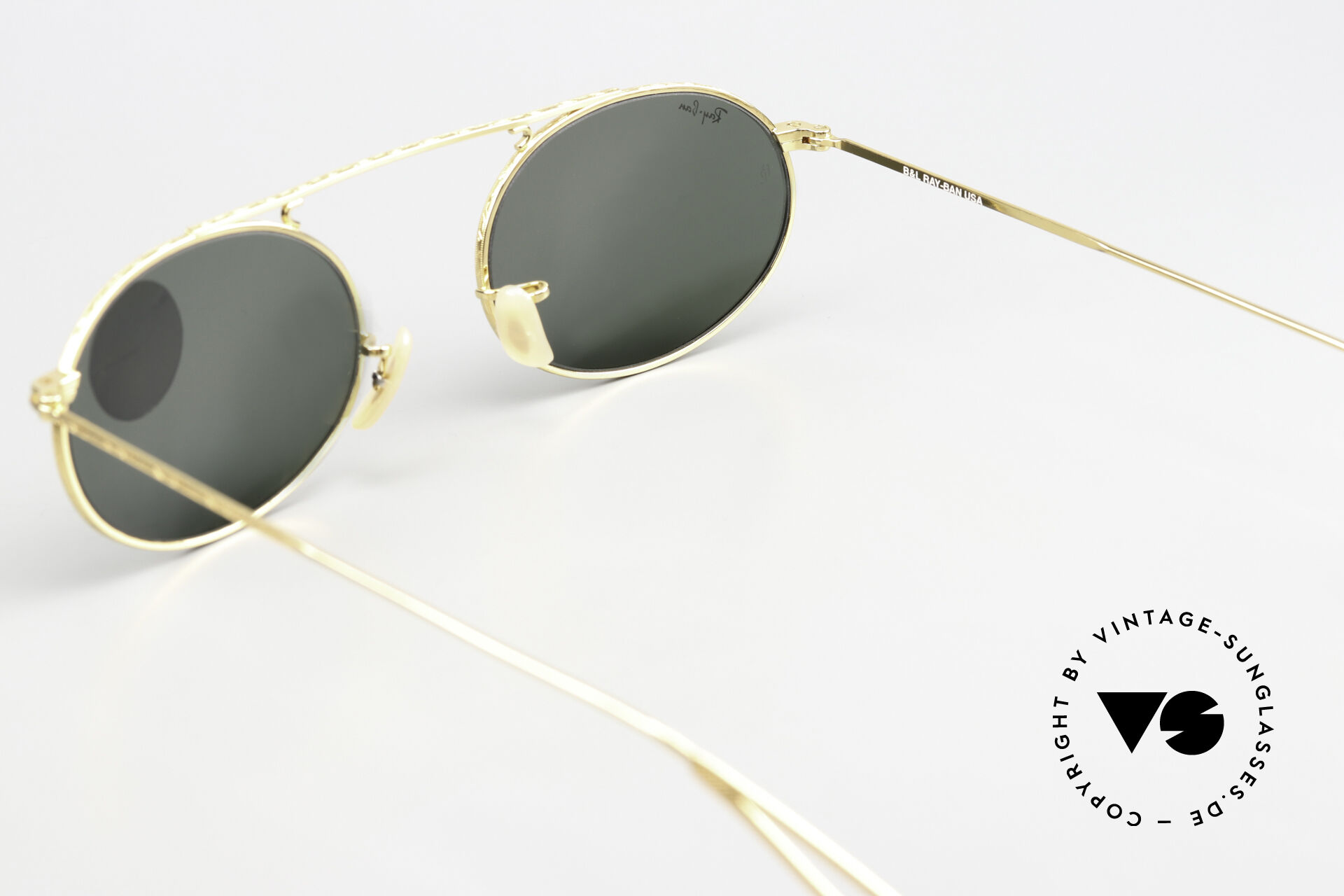 90s B&L RAY-BAN サングラス オーバル Sunglasses Ray Ban Vintage Oval Bausch&Lomb USA Shades 90s