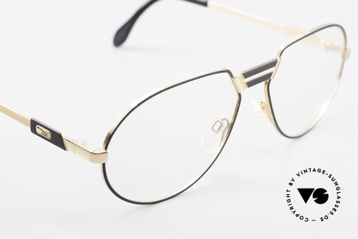 Cazal 739 Extraordinary Eyeglasses, demo lenses can be replaced optionally, size 61/17, Made for Men