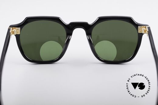 Jean Paul Gaultier 58-0071 Mirrored Lenses With Peephole, the lens silvering (left side) has two tiny scratches, Made for Men and Women