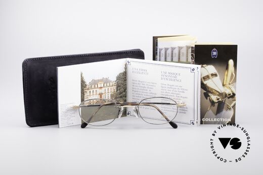 Bugatti 23592 Rare 90's Luxury Eyeglasses, NO RETRO specs, but a precious old original; vertu!, Made for Men