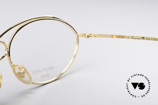 Casanova LC13 24kt Gold Plated Glasses, NO retro glasses, but an unique old designer ORIGINAL!, Made for Women