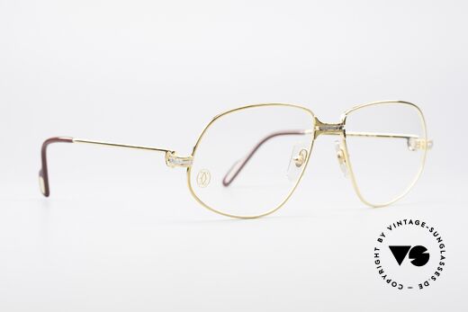 Cartier Panthere G.M. - L Vintage Luxury Eyeglasses, NO RETRO eyewear; a rare 30 years old vintage ORIGINAL!, Made for Men