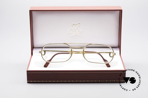 Cartier MUST LC - M Elton John Vintage Glasses, NO RETRO eyewear; a 35 years old vintage ORIGINAL!, Made for Men